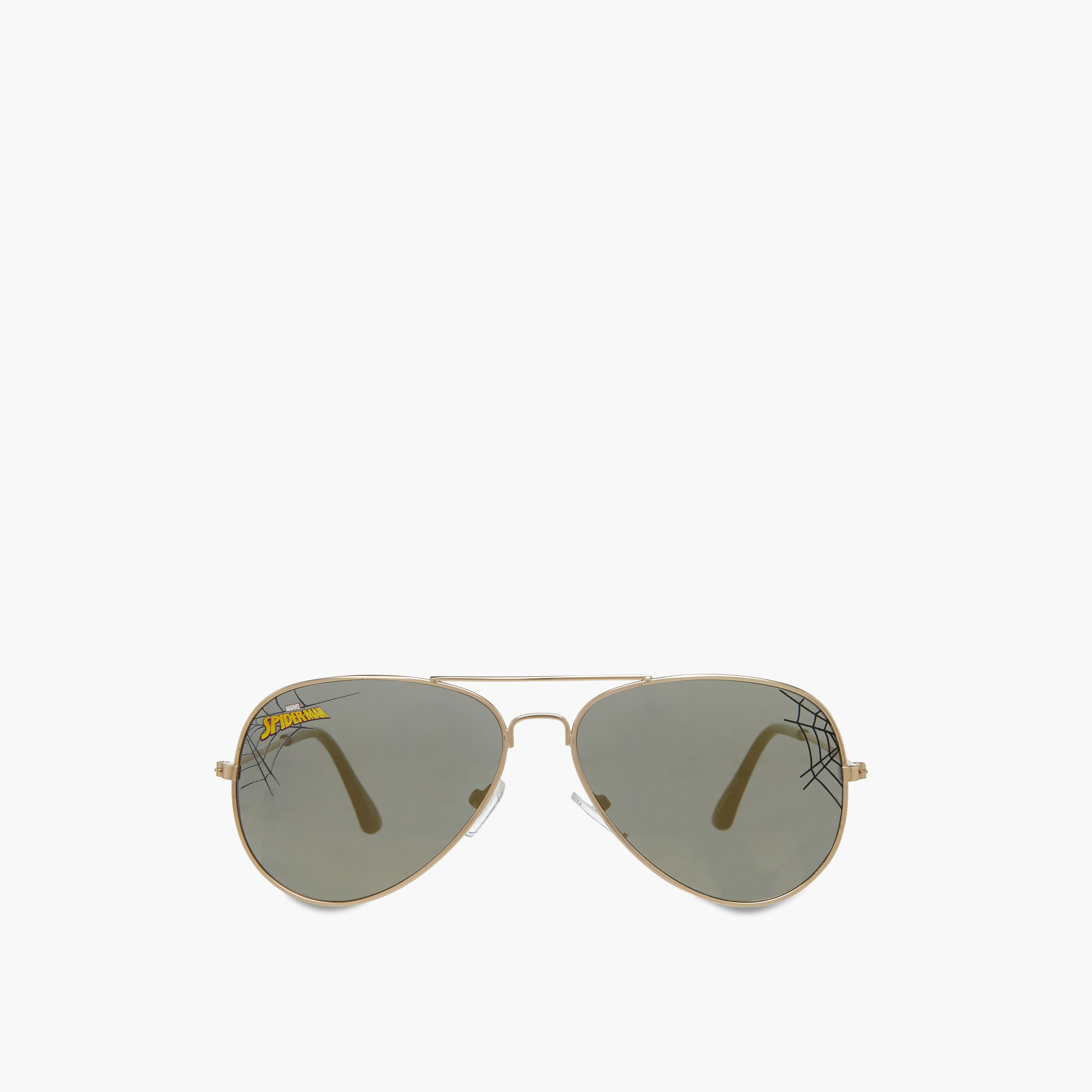 Spider-Man Print Tinted Sunglasses with Nose Pad-boys-accessories-sunglasses-image-2