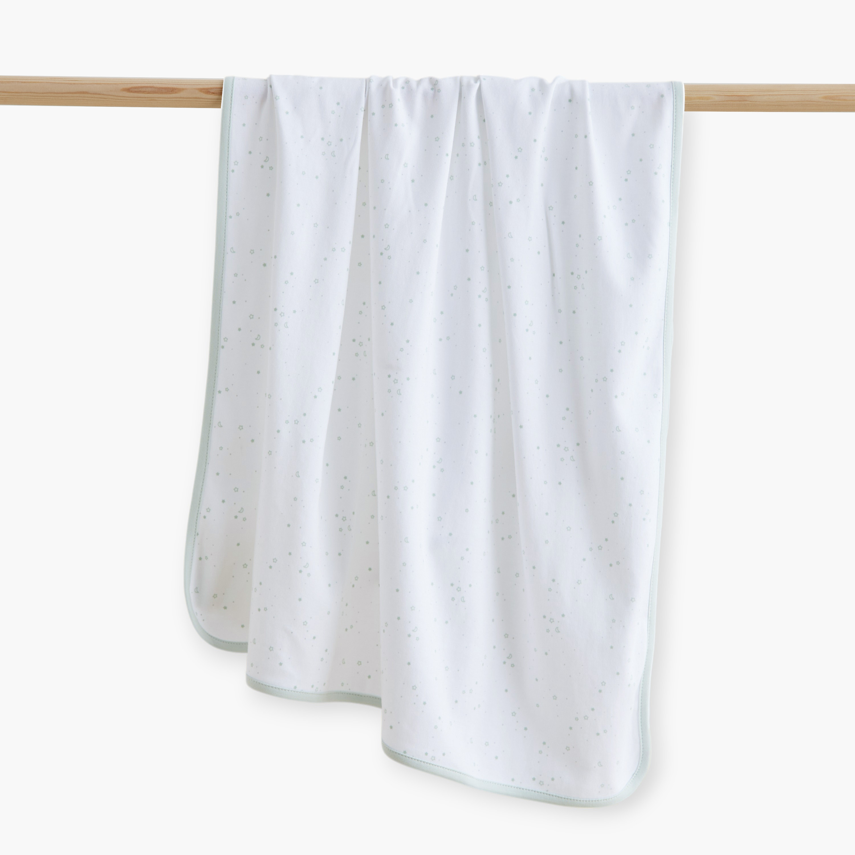 Juniors Printed Cotton Receiving Blanket - 80x100 cm-baby-nursery-blanketsandswaddles-receivingblankets-image-1