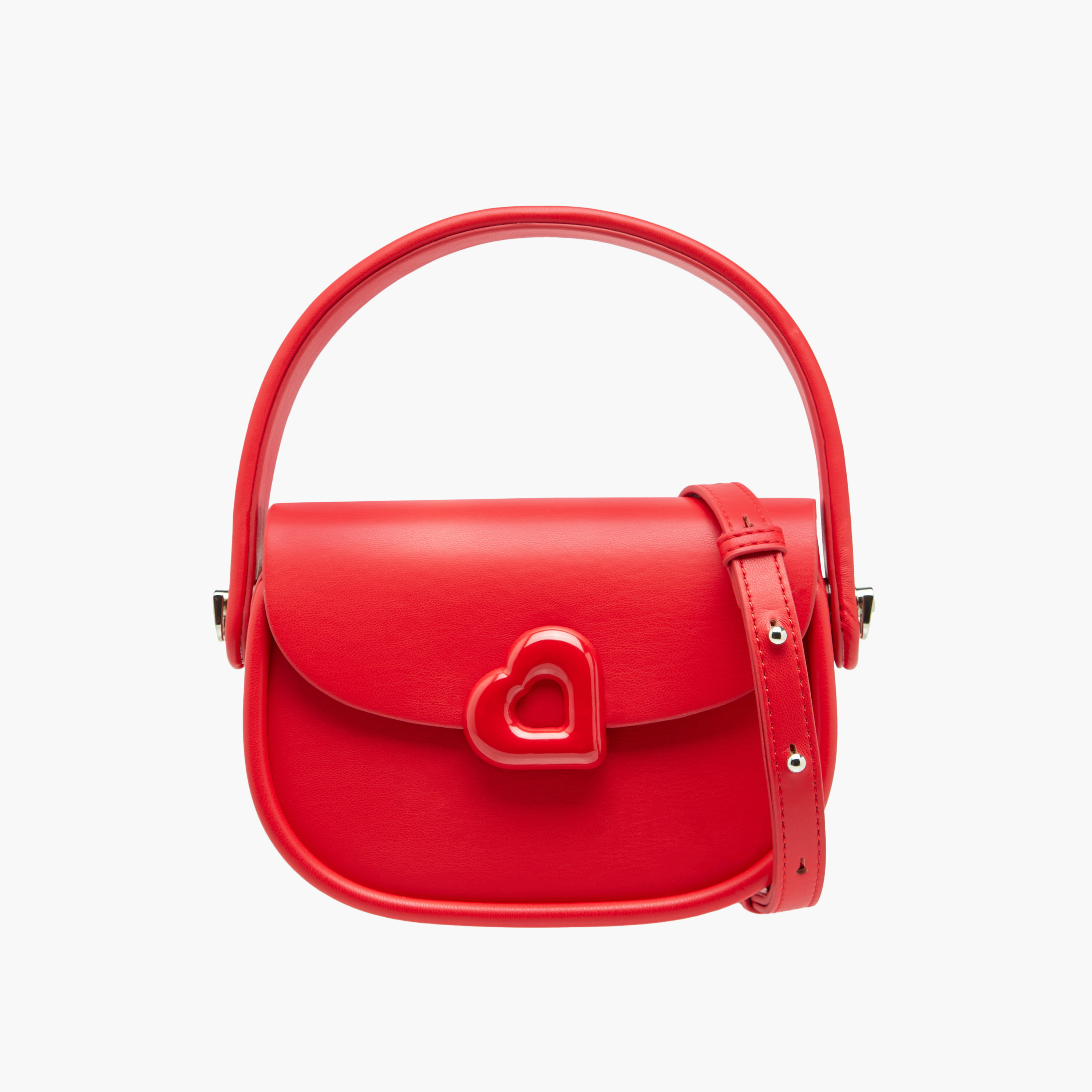 شنطة كروس بودي سادة بحزام قابل للتعديل ومقبض من تشارمز-girls-accessories-bags-image-1