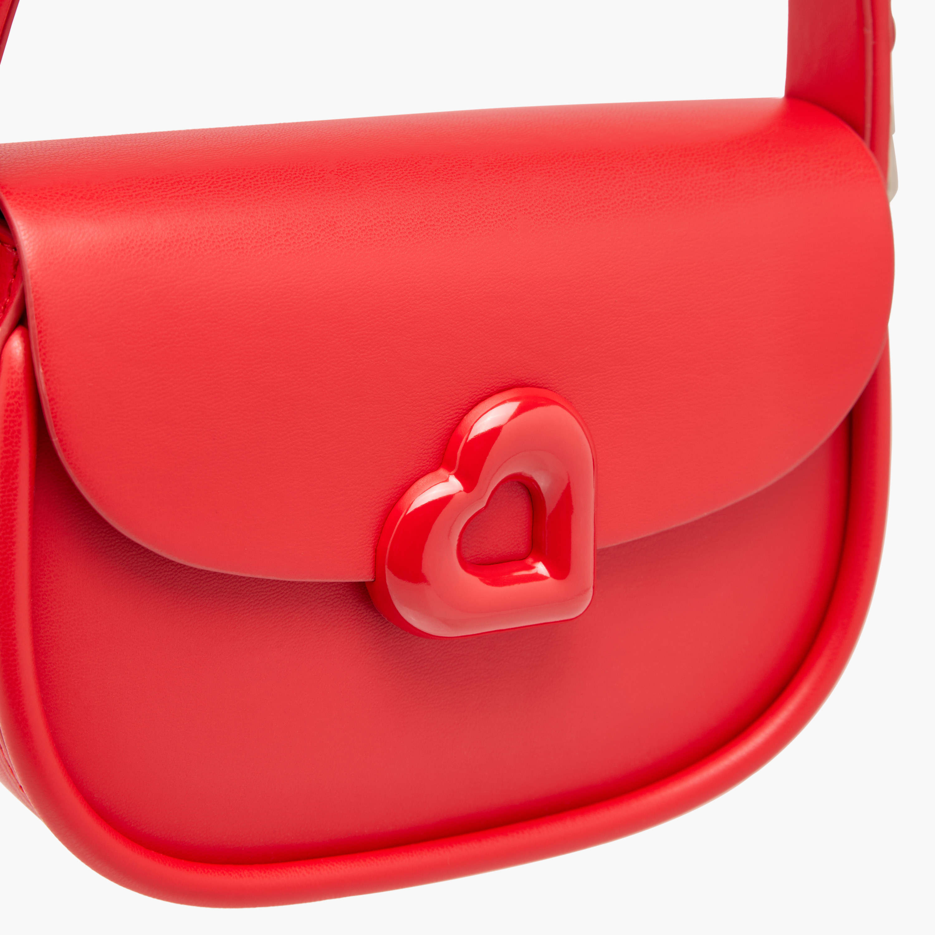 شنطة كروس بودي سادة بحزام قابل للتعديل ومقبض من تشارمز-girls-accessories-bags-image-4