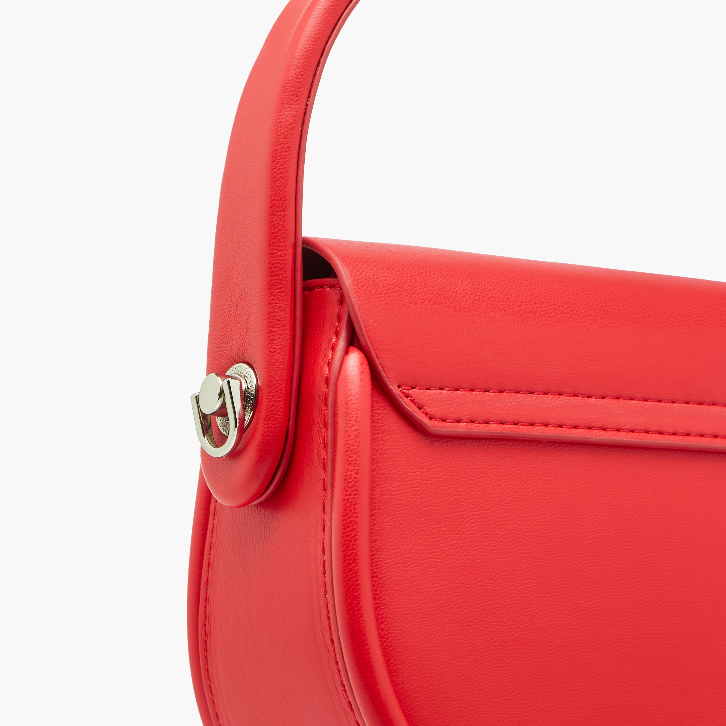 شنطة كروس بودي سادة بحزام قابل للتعديل ومقبض من تشارمز-girls-accessories-bags-image-5