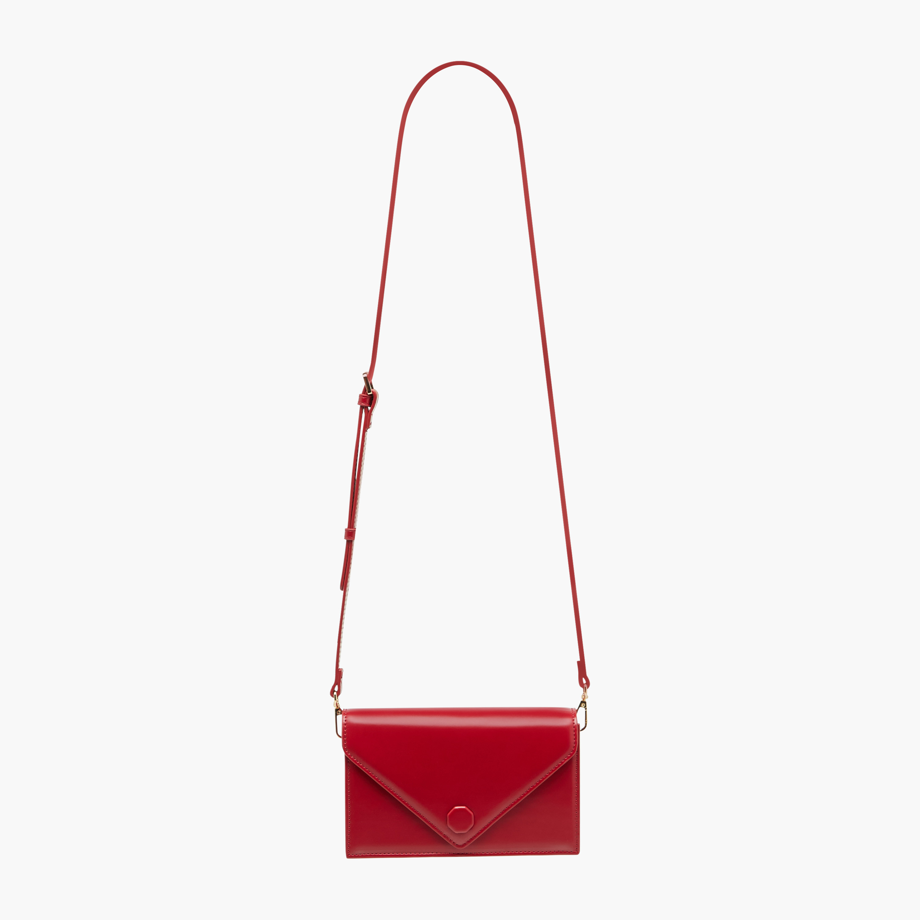 Charmz Solid Crossbody Bag with Adjustable Strap and Flap Closure-girls-accessories-bags-image-2