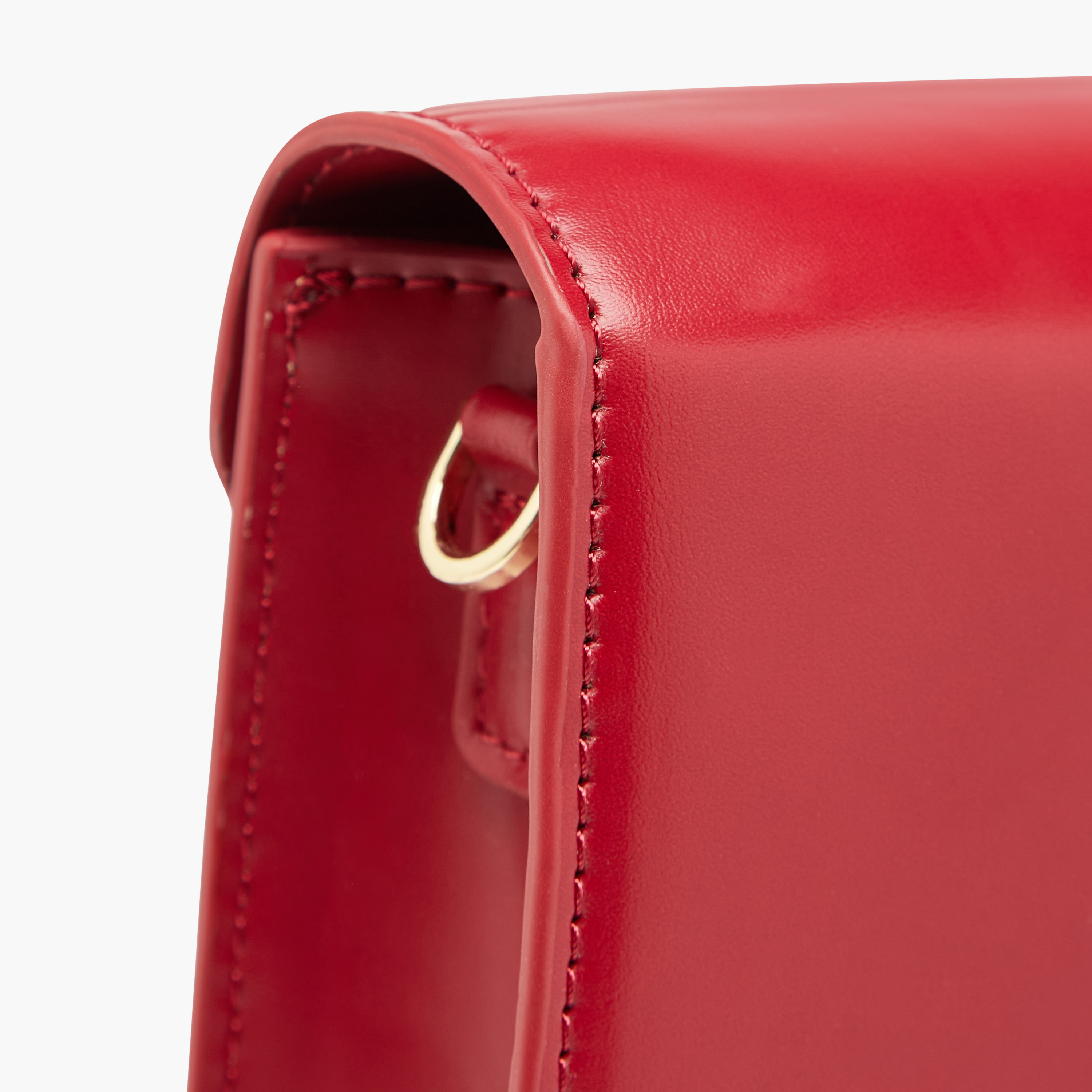 Charmz Solid Crossbody Bag with Adjustable Strap and Flap Closure-girls-accessories-bags-image-5