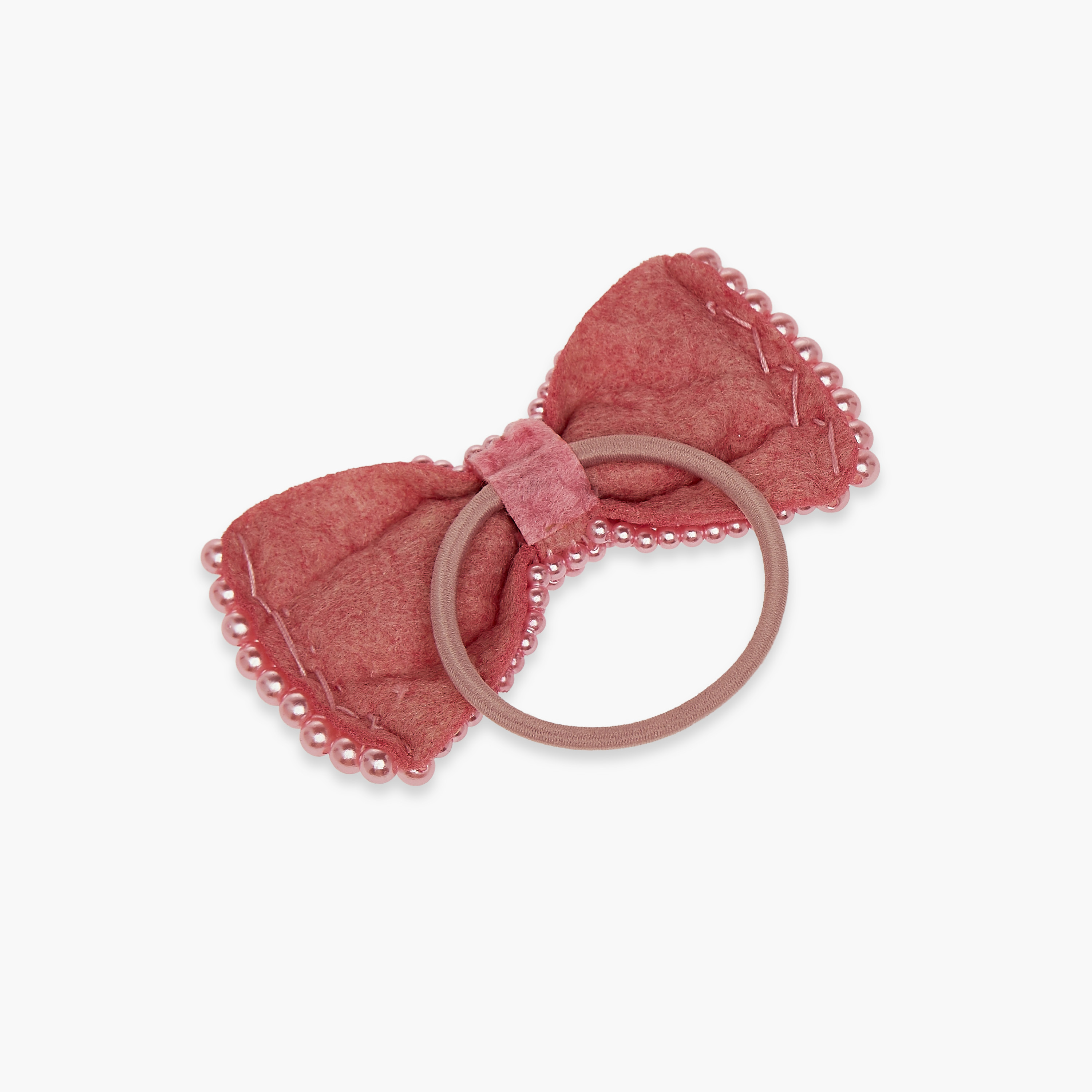 Charmz Beaded Bow Detail Hair Tie-girls-accessories-hairaccessories-image-4