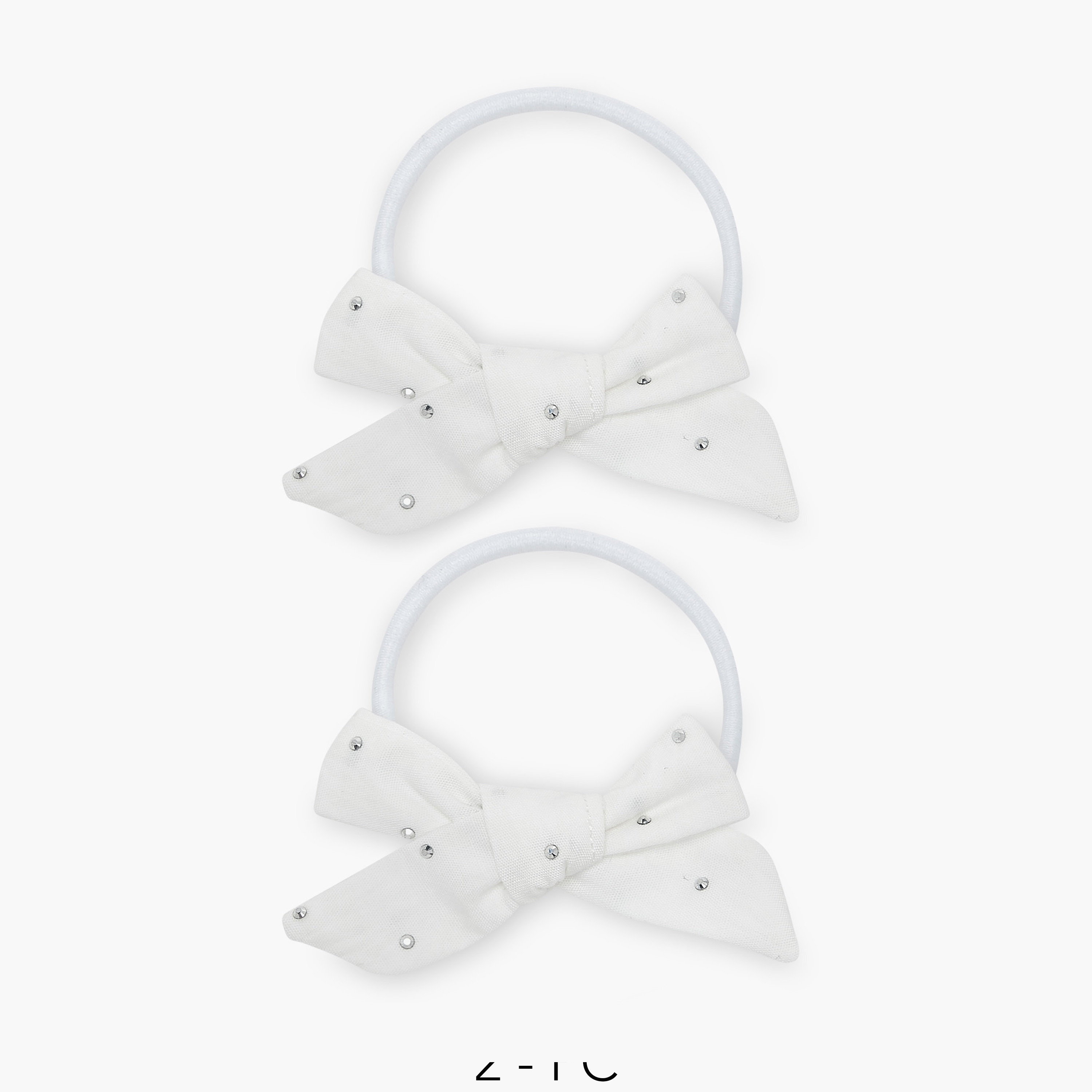 ربطة شعر بزينة فيونكة من تشارمز - طقم من قطعتين-girls-accessories-hairaccessories-image-1