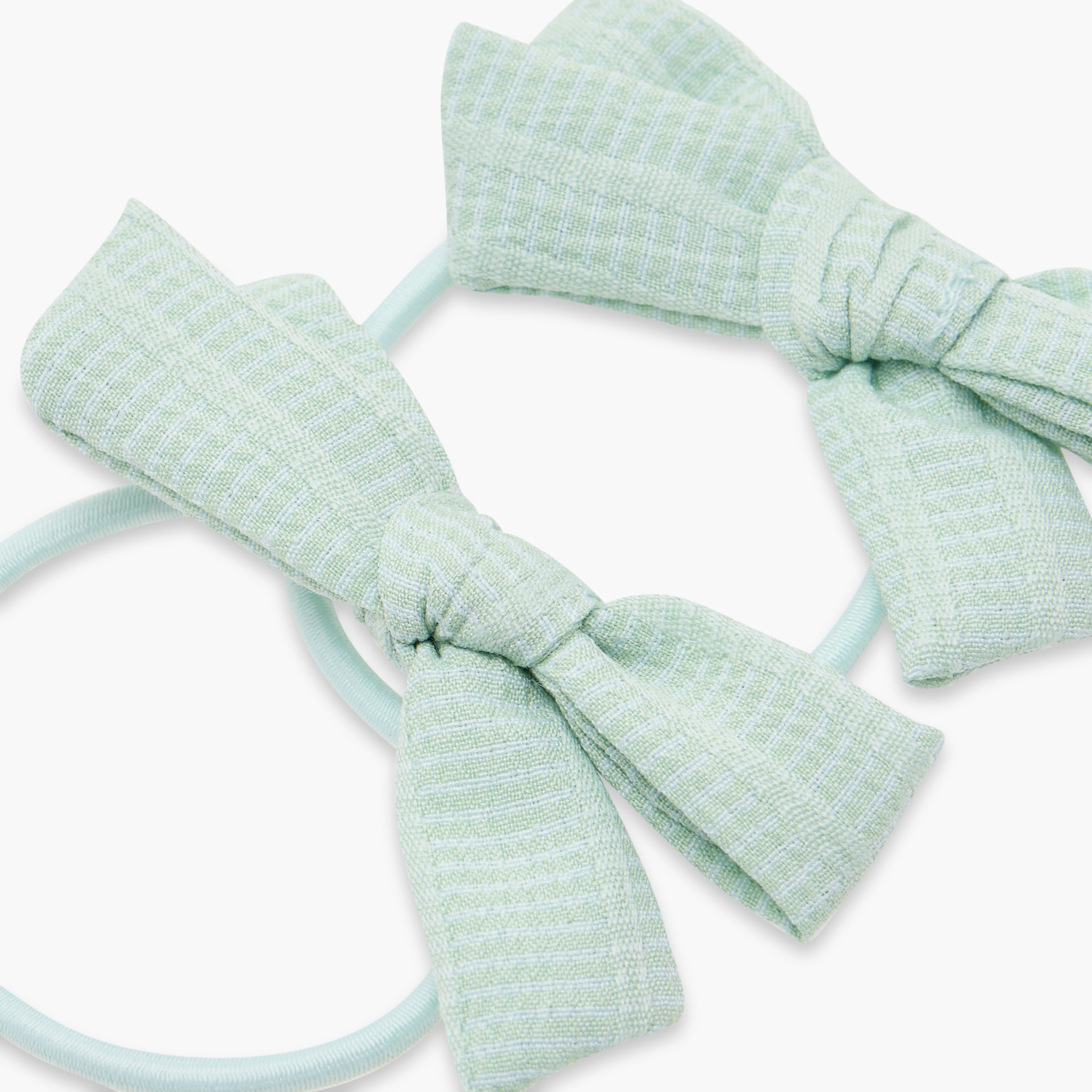 ربطات شعر فيونكة بارزة الملمس من تشارمز - طقم من قطعتين-girls-accessories-hairaccessories-image-4