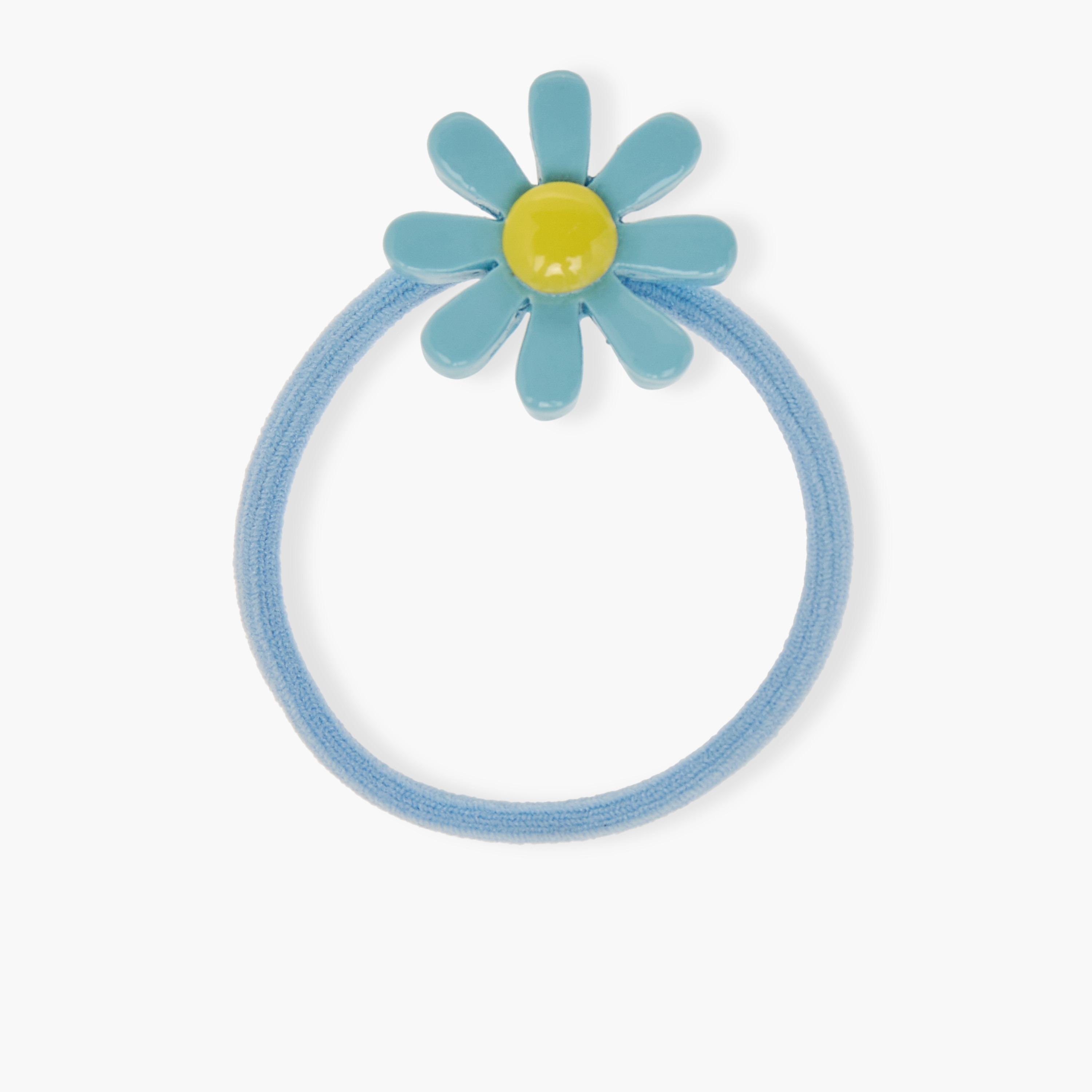 Charmz Flower Applique Hair Tie - Set of 2-girls-accessories-hairaccessories-image-3