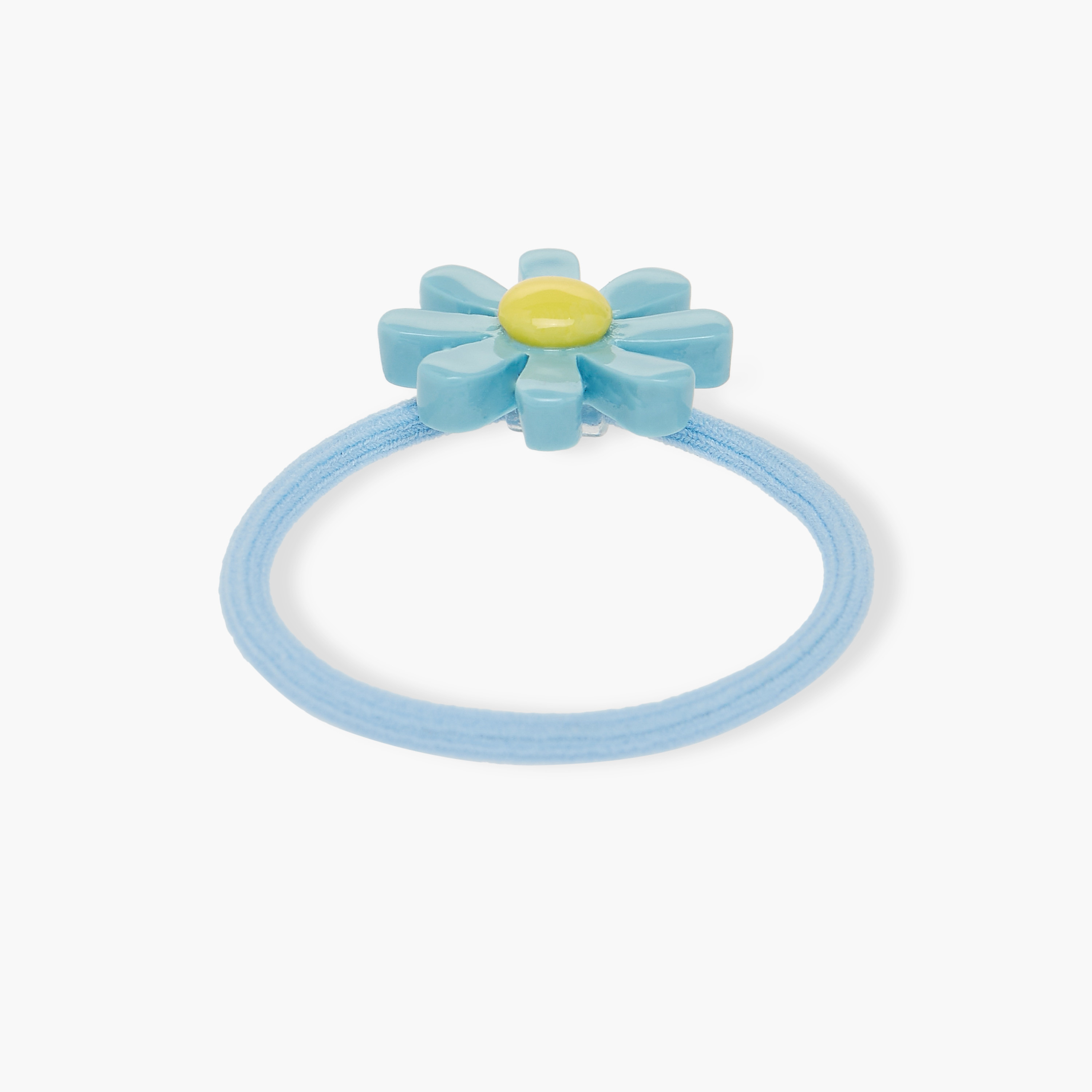 Charmz Flower Applique Hair Tie - Set of 2-girls-accessories-hairaccessories-image-5