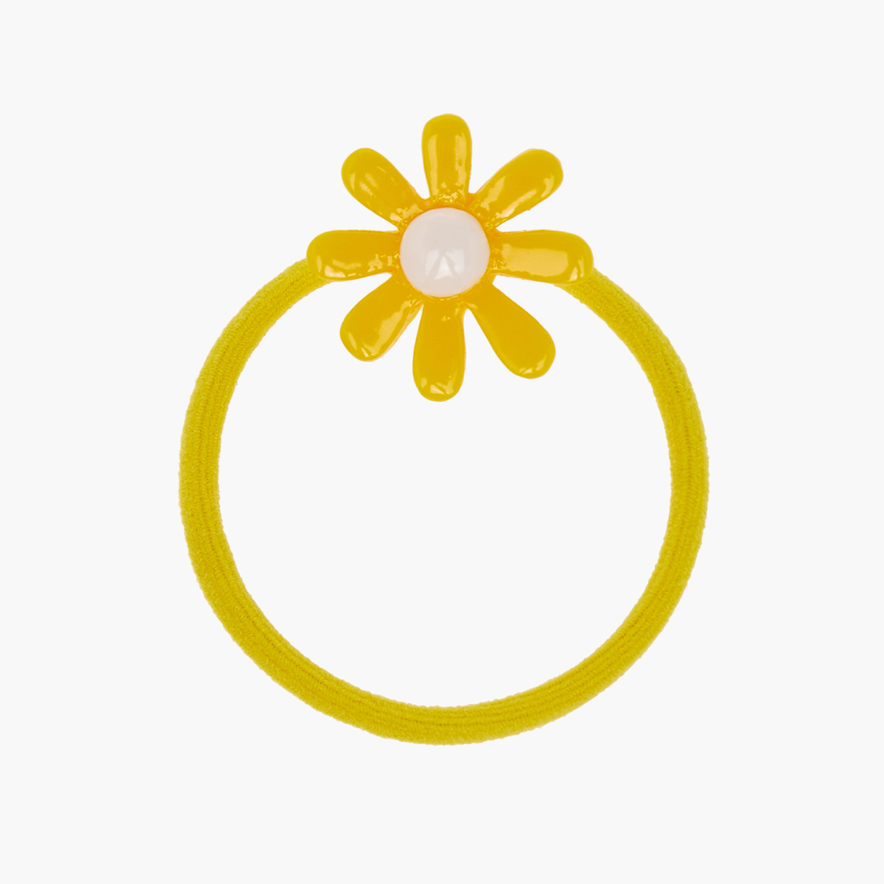 Flower Applique Hair Tie - Set of 2-girls-accessories-hairaccessories-image-2