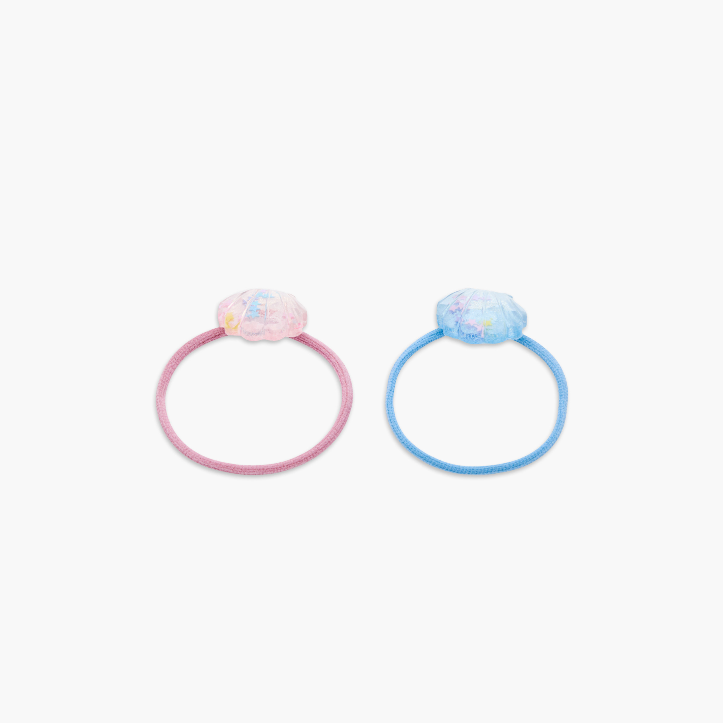 Charmz Mermaid Applique Hair Tie - Set of 2-girls-accessories-hairaccessories-image-3