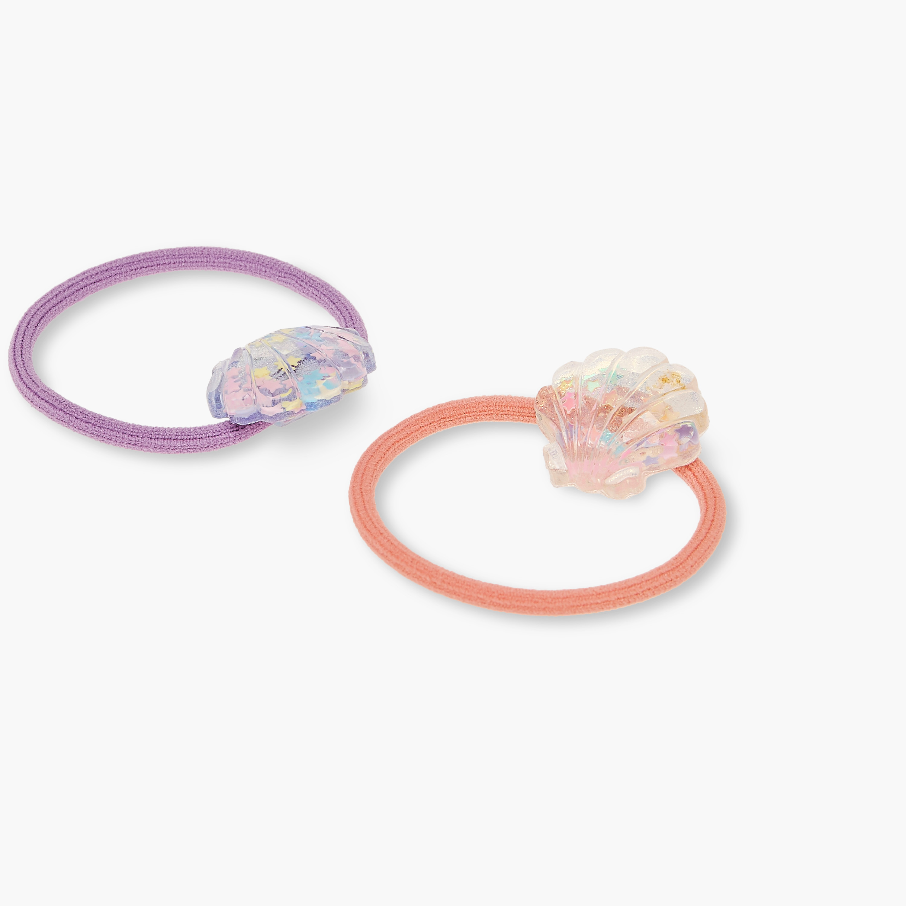Charmz Mermaid Applique Hair Tie - Set of 2-girls-accessories-hairaccessories-image-7