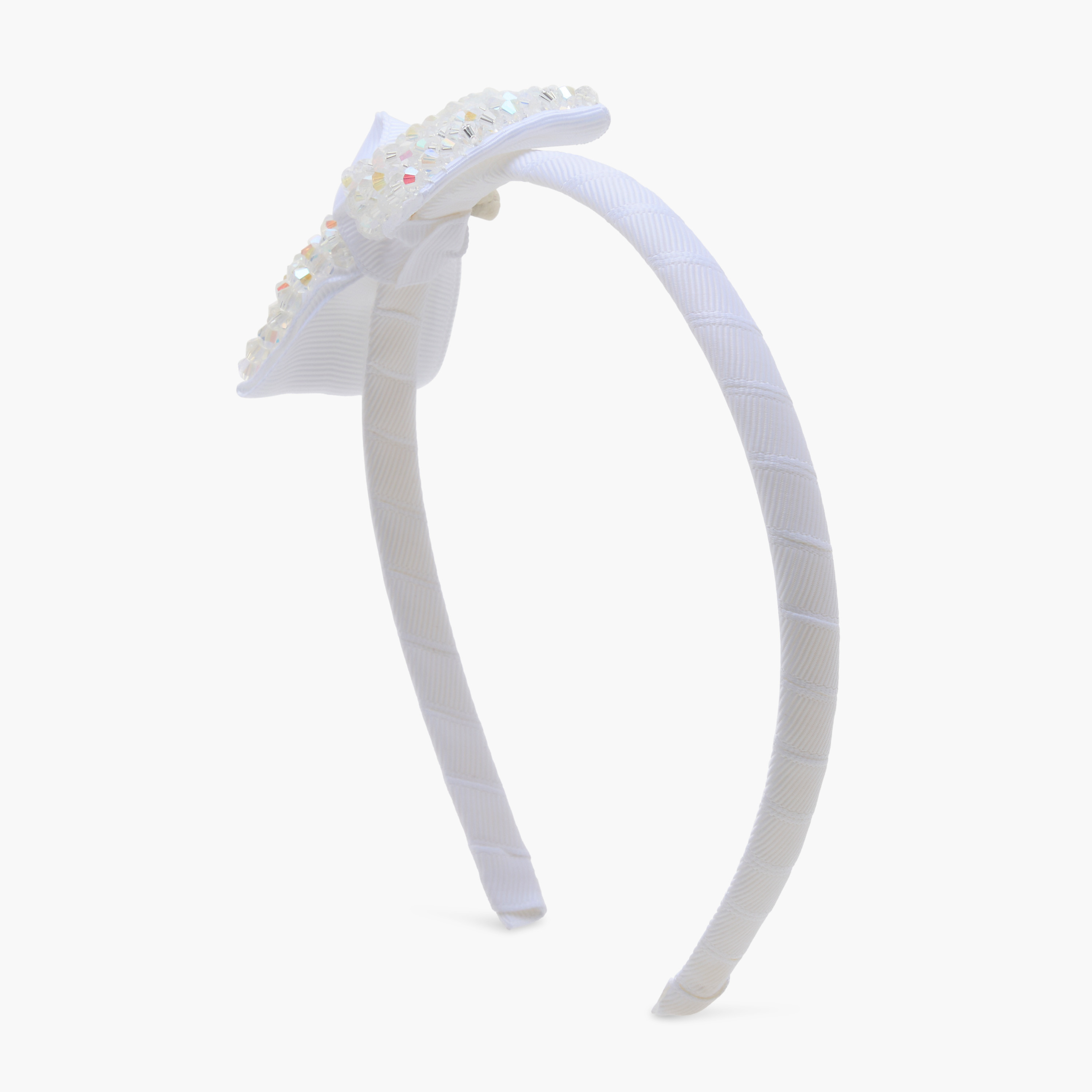 Charmz Beaded Bow Applique Hairband-girls-accessories-hairaccessories-image-2