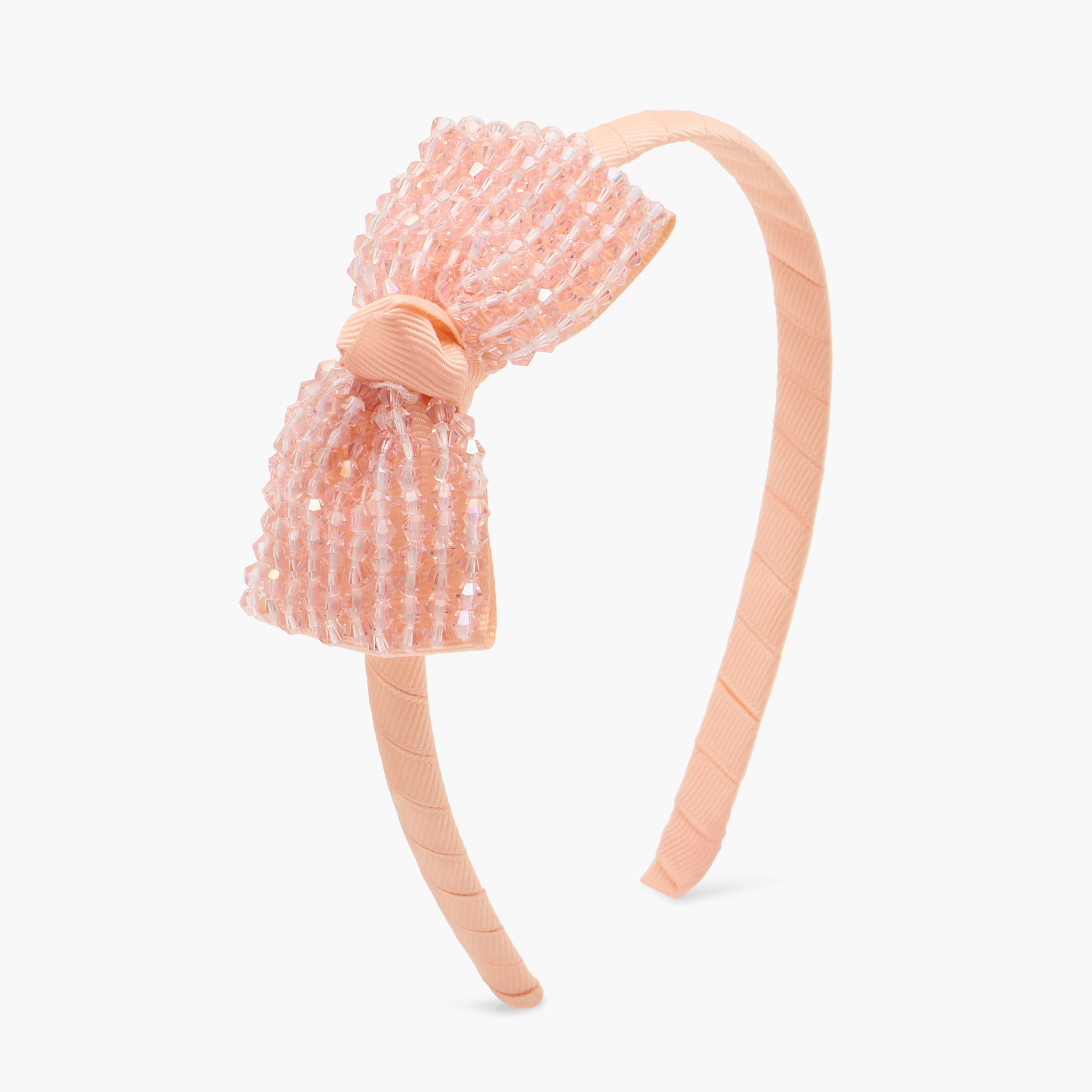 Charmz Beaded Bow Hairband-girls-accessories-hairaccessories-image-1