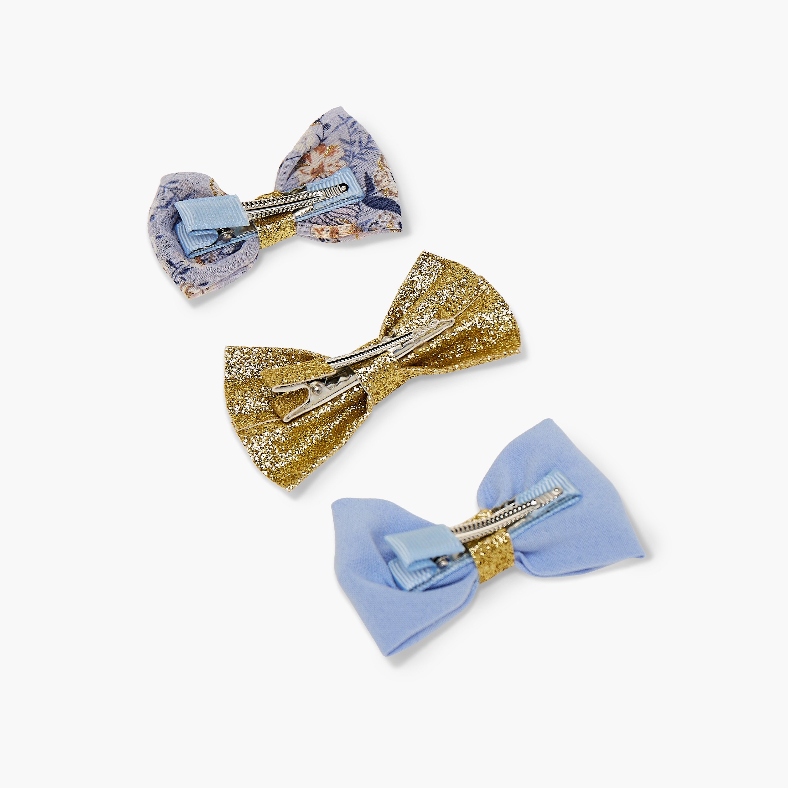 مشبك شعر فيونكة من تشارمز - مجموعة 3 قطع متنوعة-girls-accessories-hairaccessories-image-6