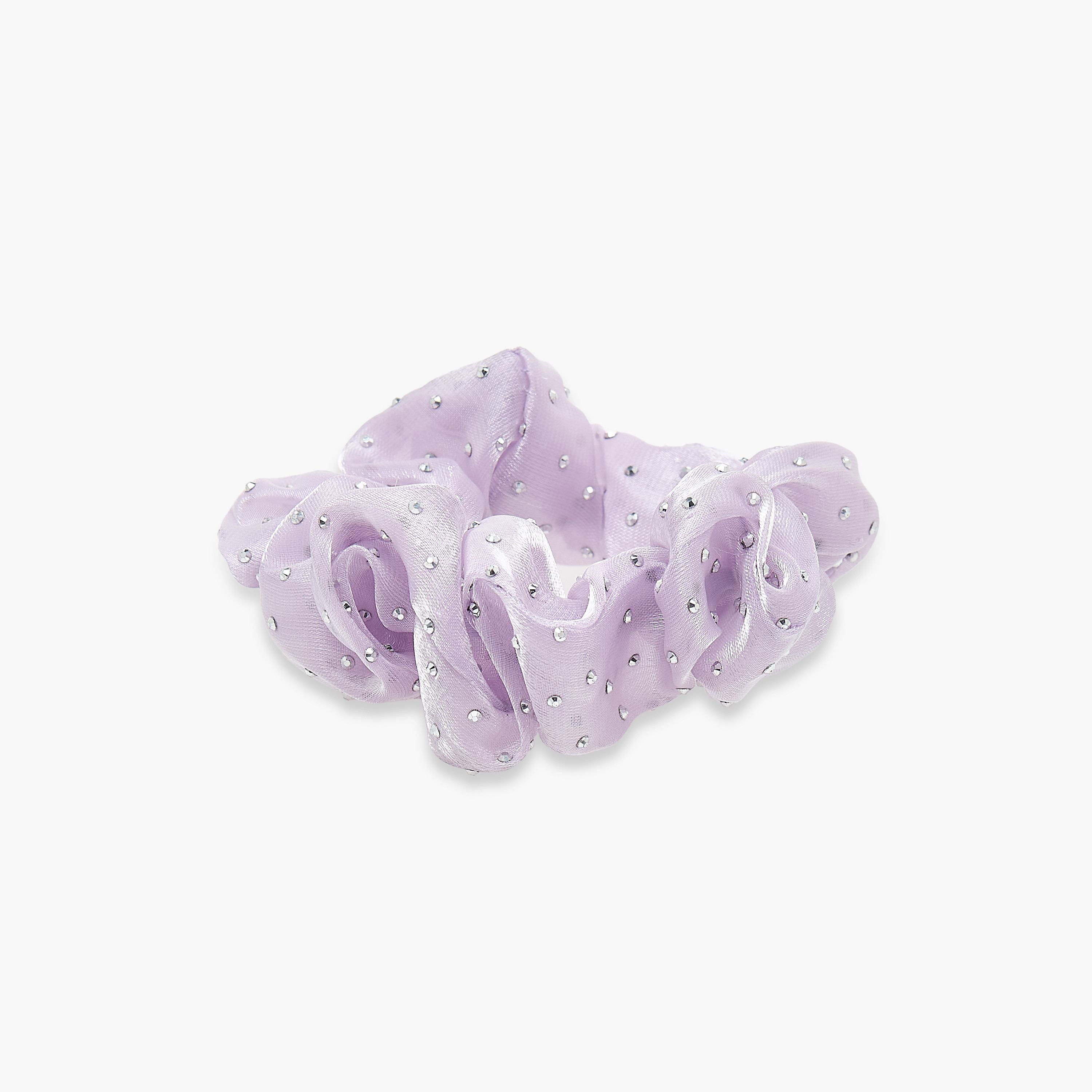 ربطة سكرانشي مزينة بالترتر من تشارمز - طقم من قطعتين-girls-accessories-hairaccessories-image-2