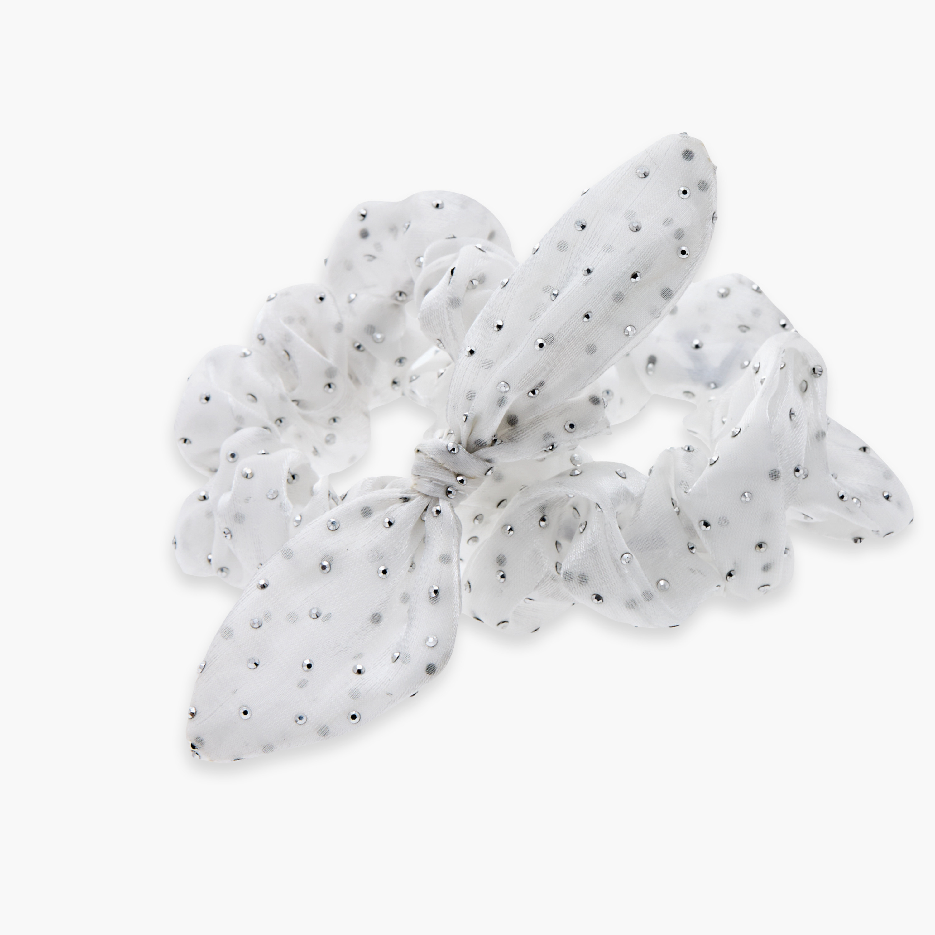 Charmz Embellished Hair Scrunchie - Set of 2-girls-accessories-hairaccessories-image-4