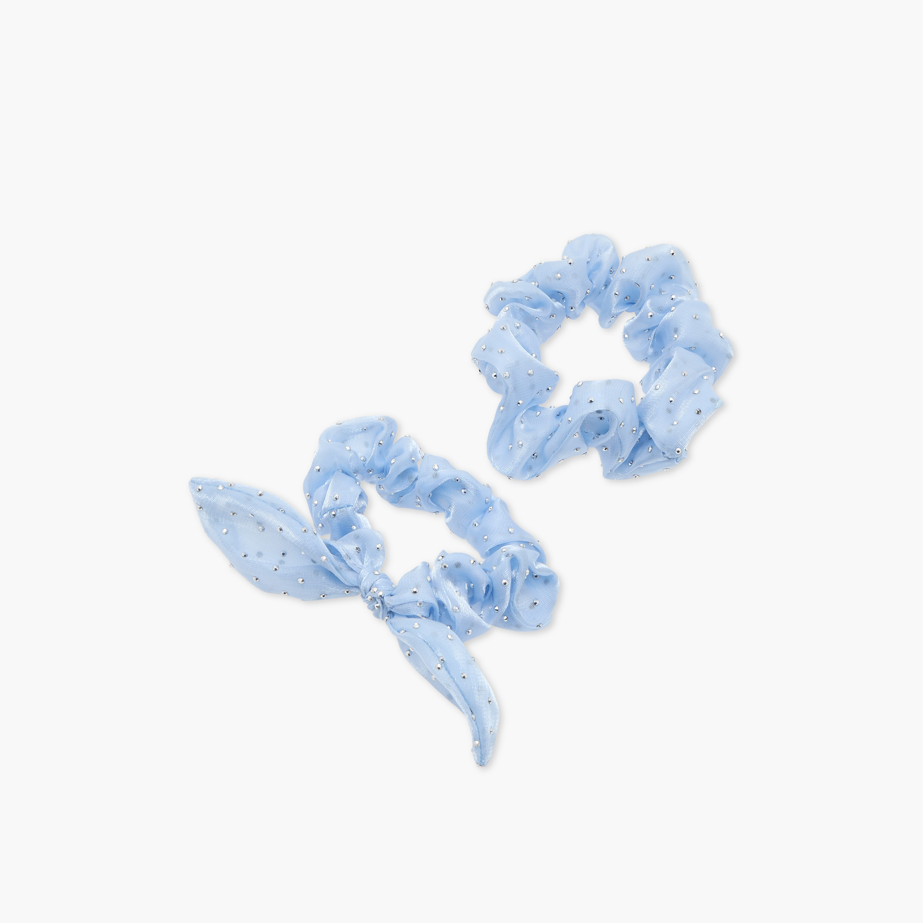 Charmz Studded Scrunchie - Set of 2-girls-accessories-hairaccessories-image-3
