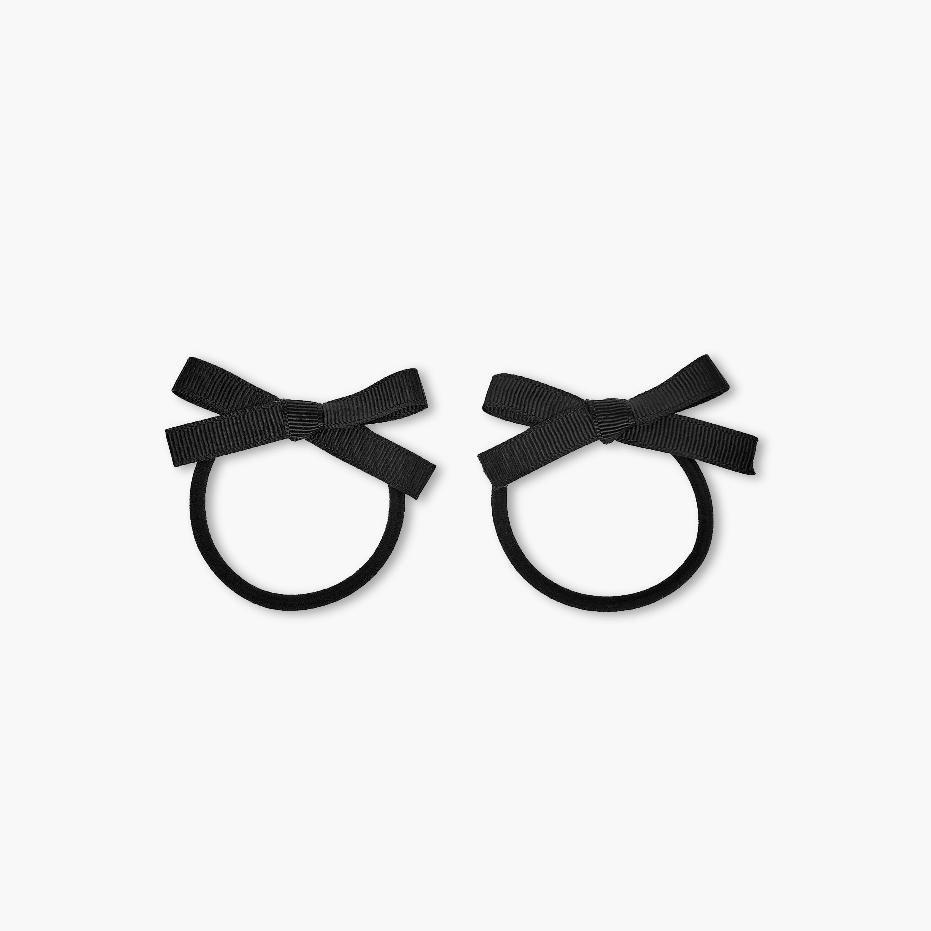Bow Applique Hair Tie - Set of 6-girls-accessories-hairaccessories-image-4