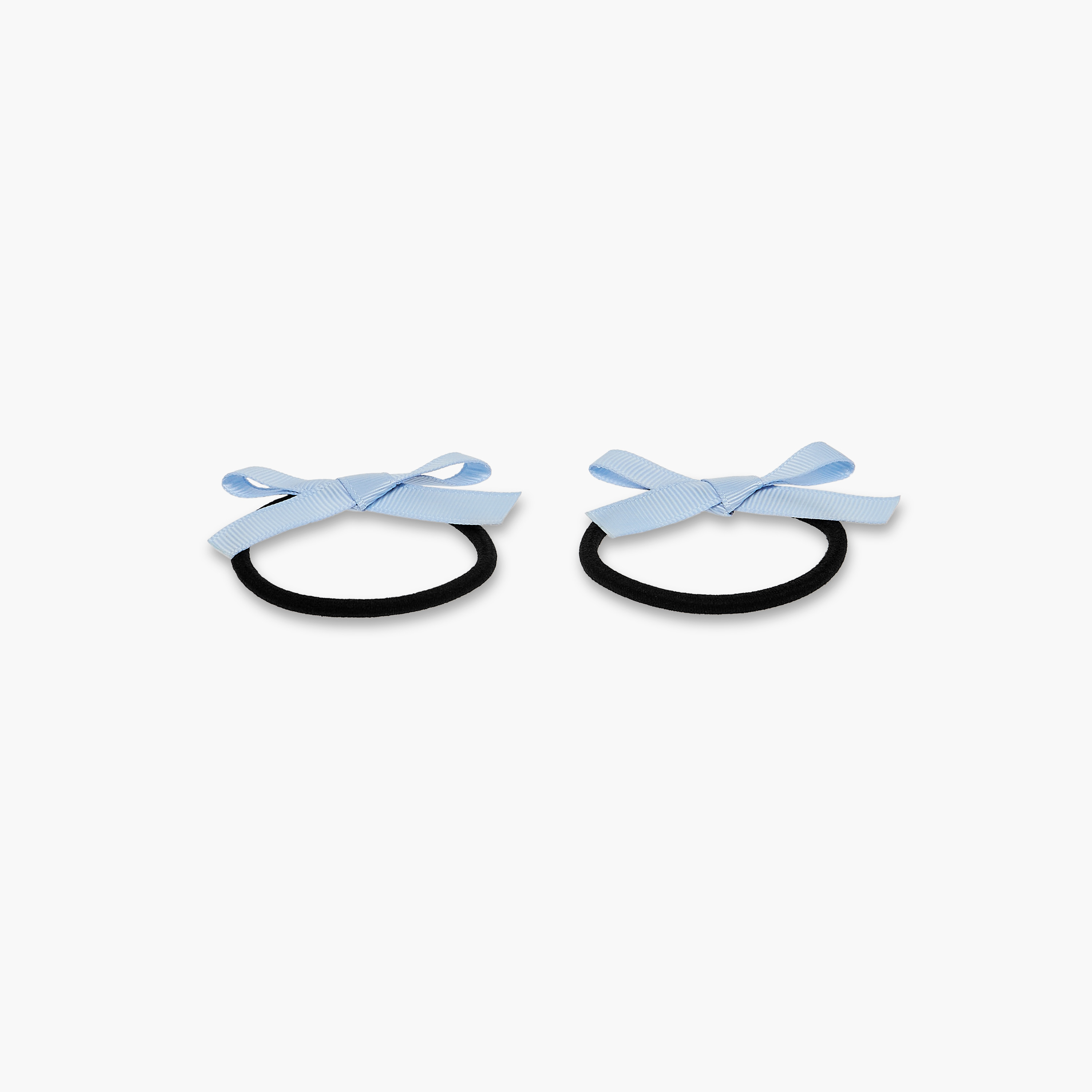 Bow Applique Hair Tie - Set of 6-girls-accessories-hairaccessories-image-5