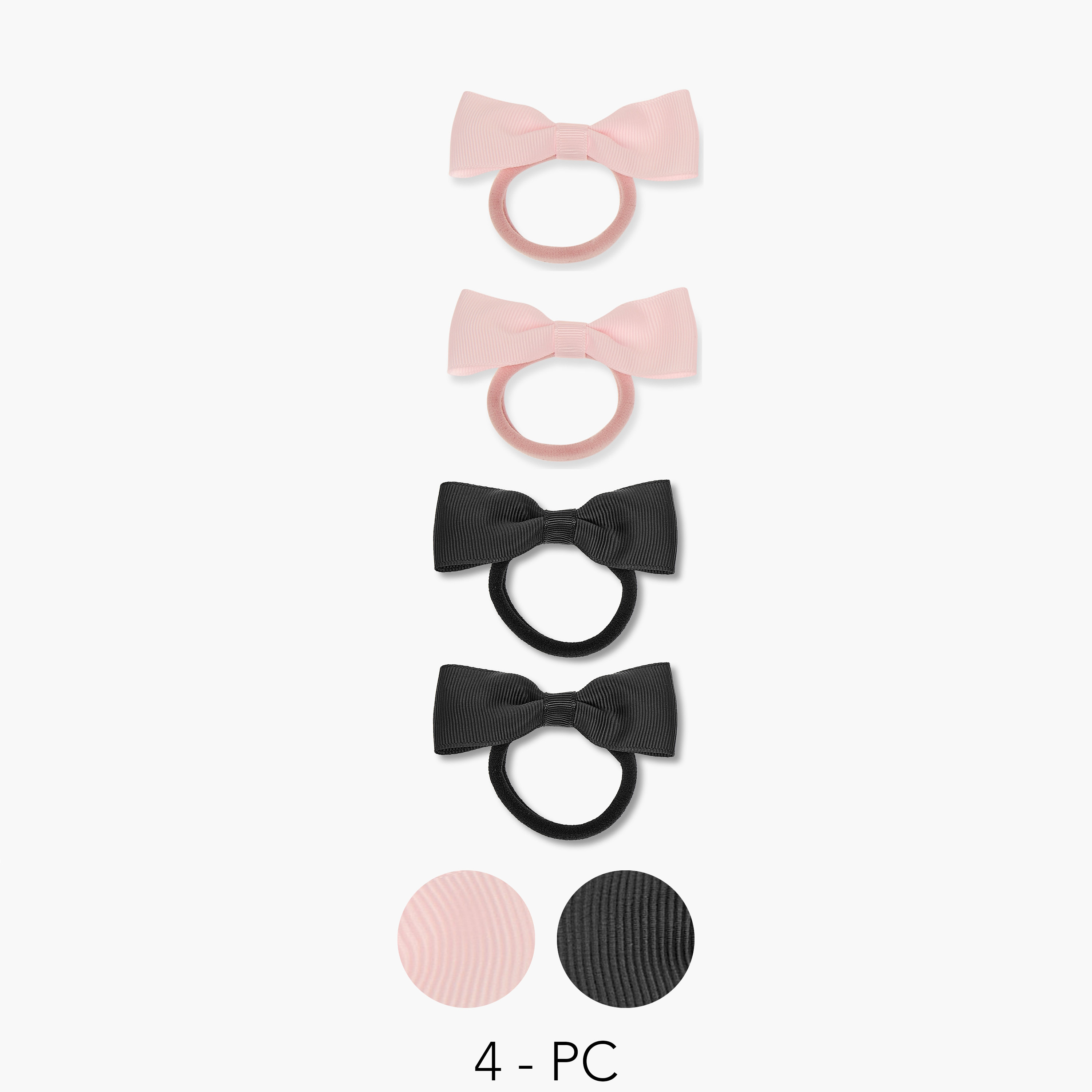 ربطة شعر بزينة فيونكة من تشارمز - طقم من قطعتين-girls-accessories-hairaccessories-image-1