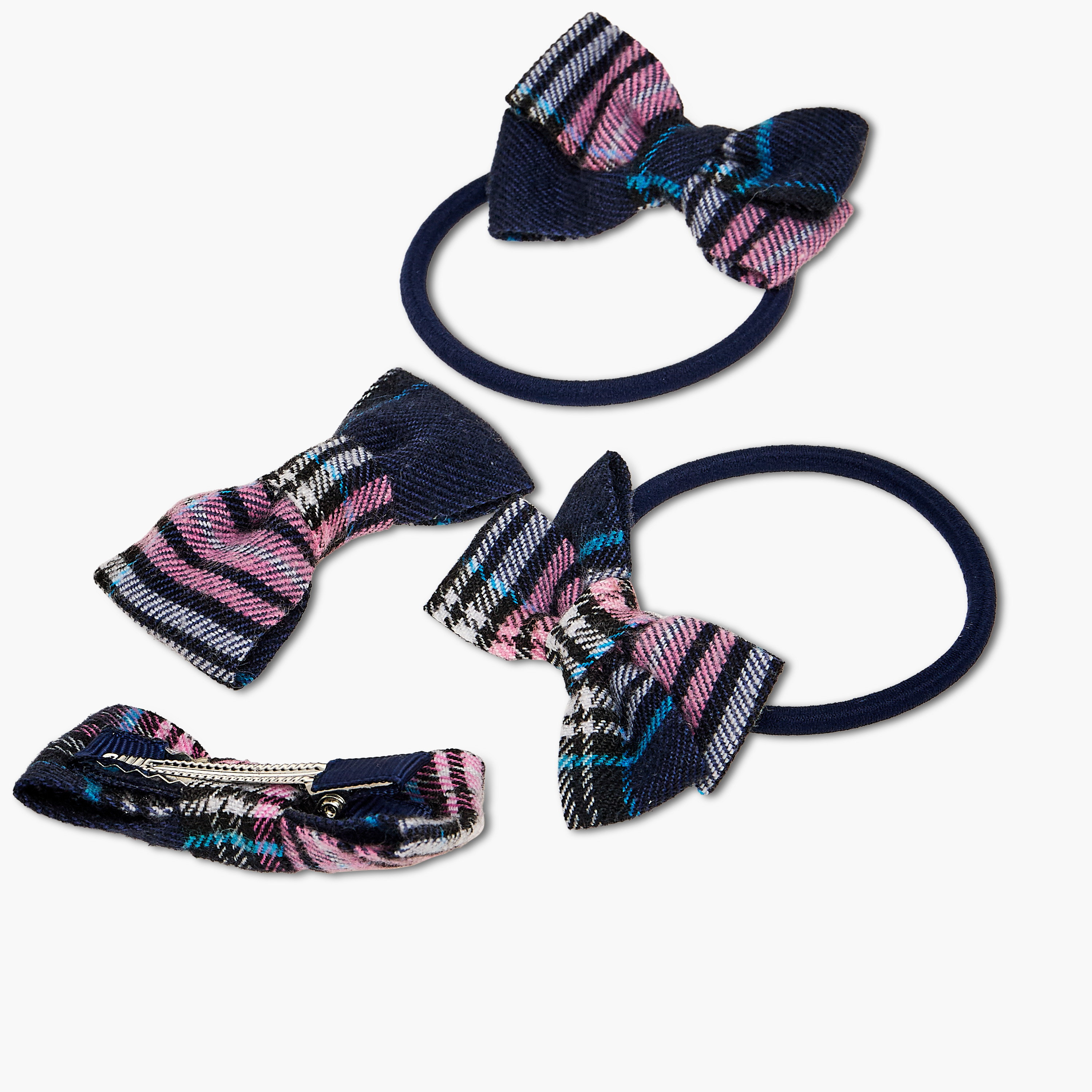 طقم اكسسوارات شعر 4 قطع بفيونكة من تشارمز-girls-accessories-hairaccessories-image-6