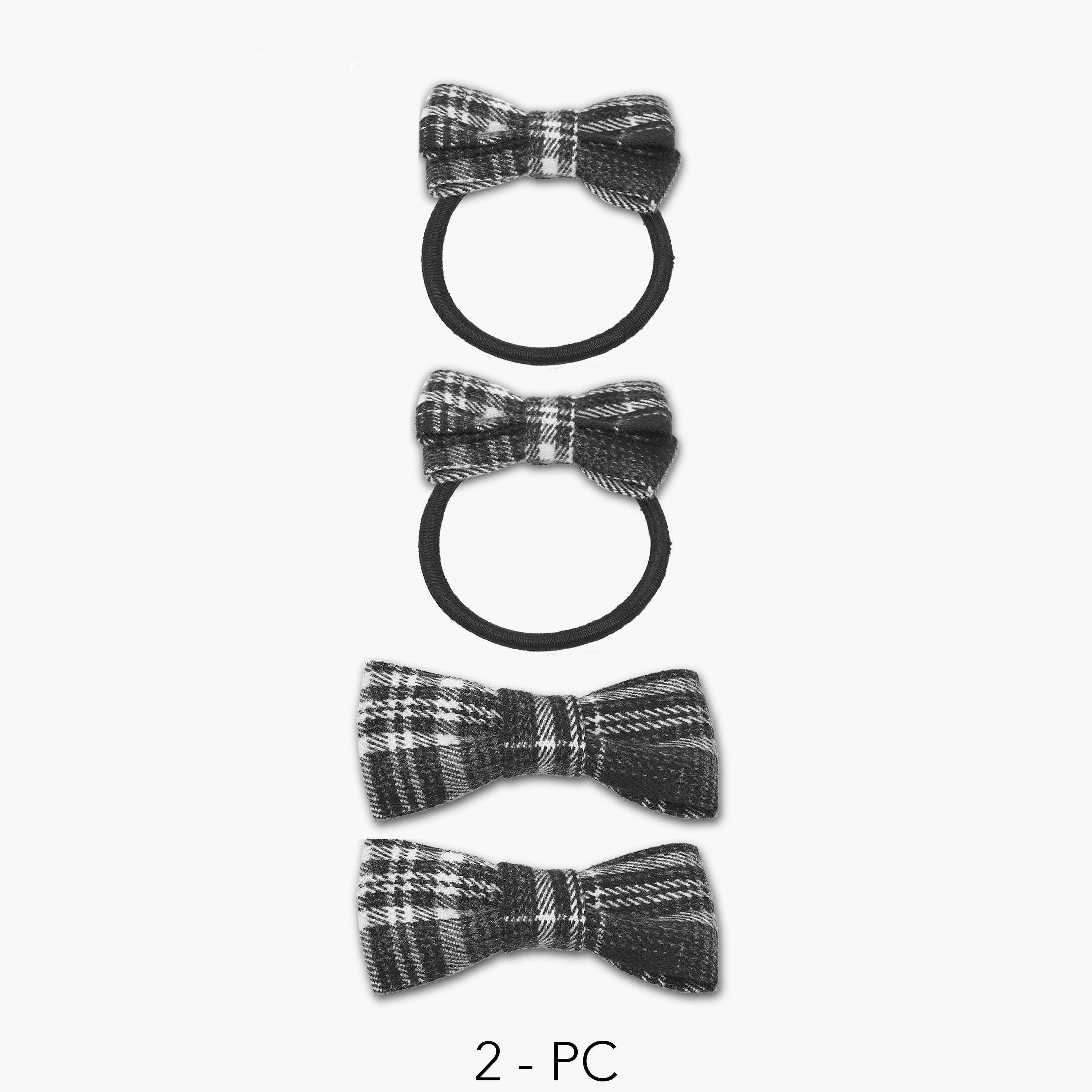 Charmz Bow Applique 4-piece Hair Accessory Set-girls-accessories-hairaccessories-image-1