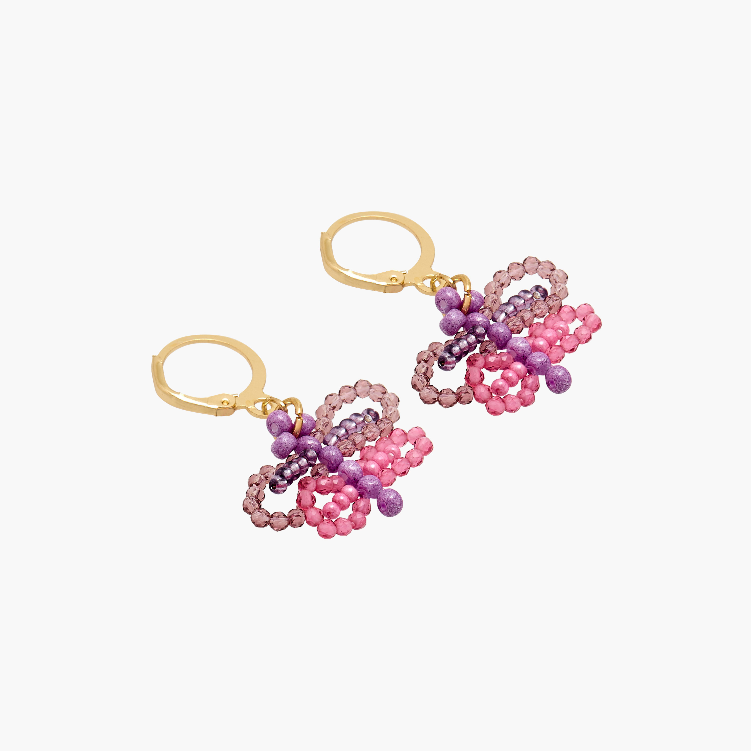 Charmz Beaded Butterfly Pendant Necklace and Earrings Set-girls-accessories-jewellery-image-5