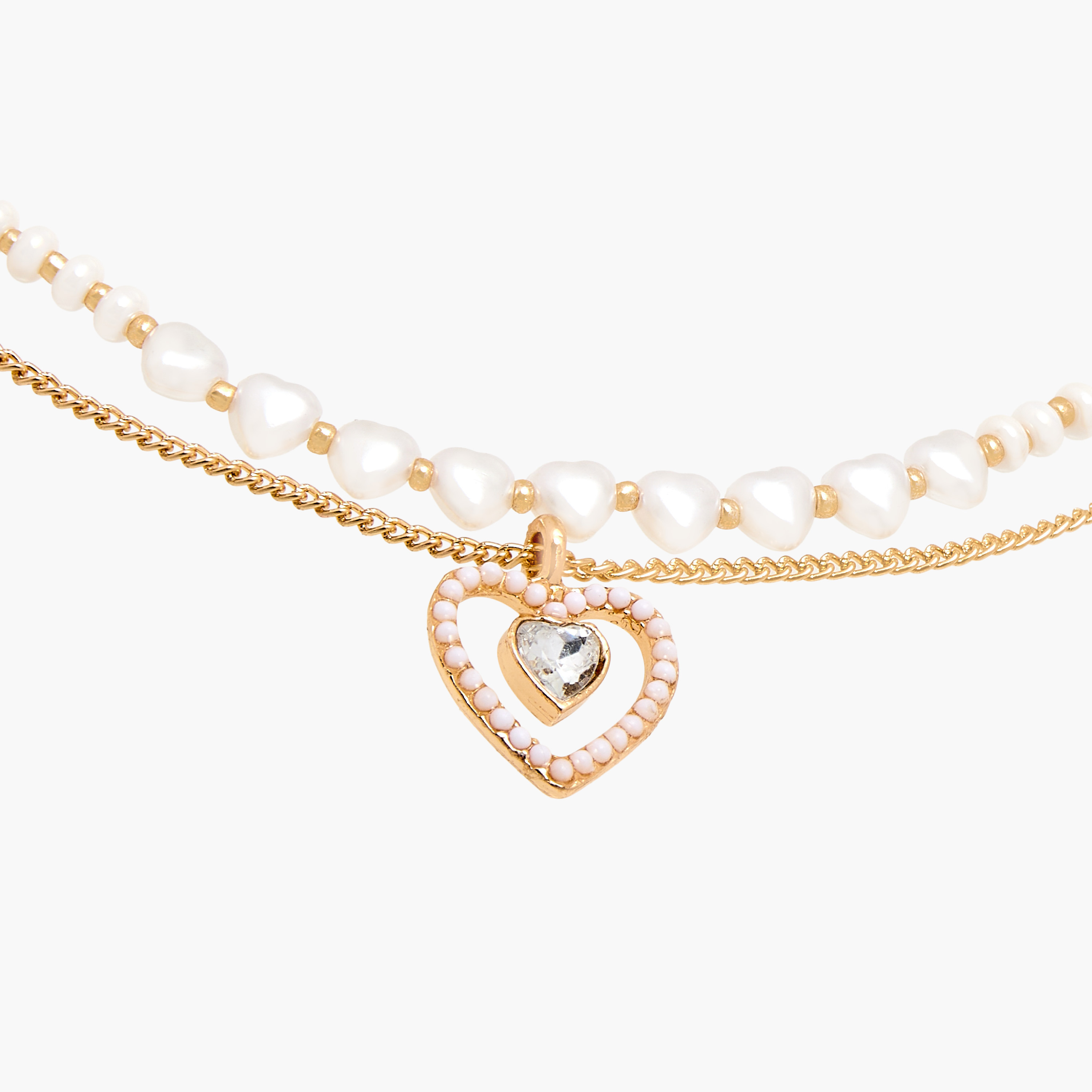 عقد بدلاية قلب ومشبك إغلاق من تشارمز-girls-accessories-jewellery-image-3