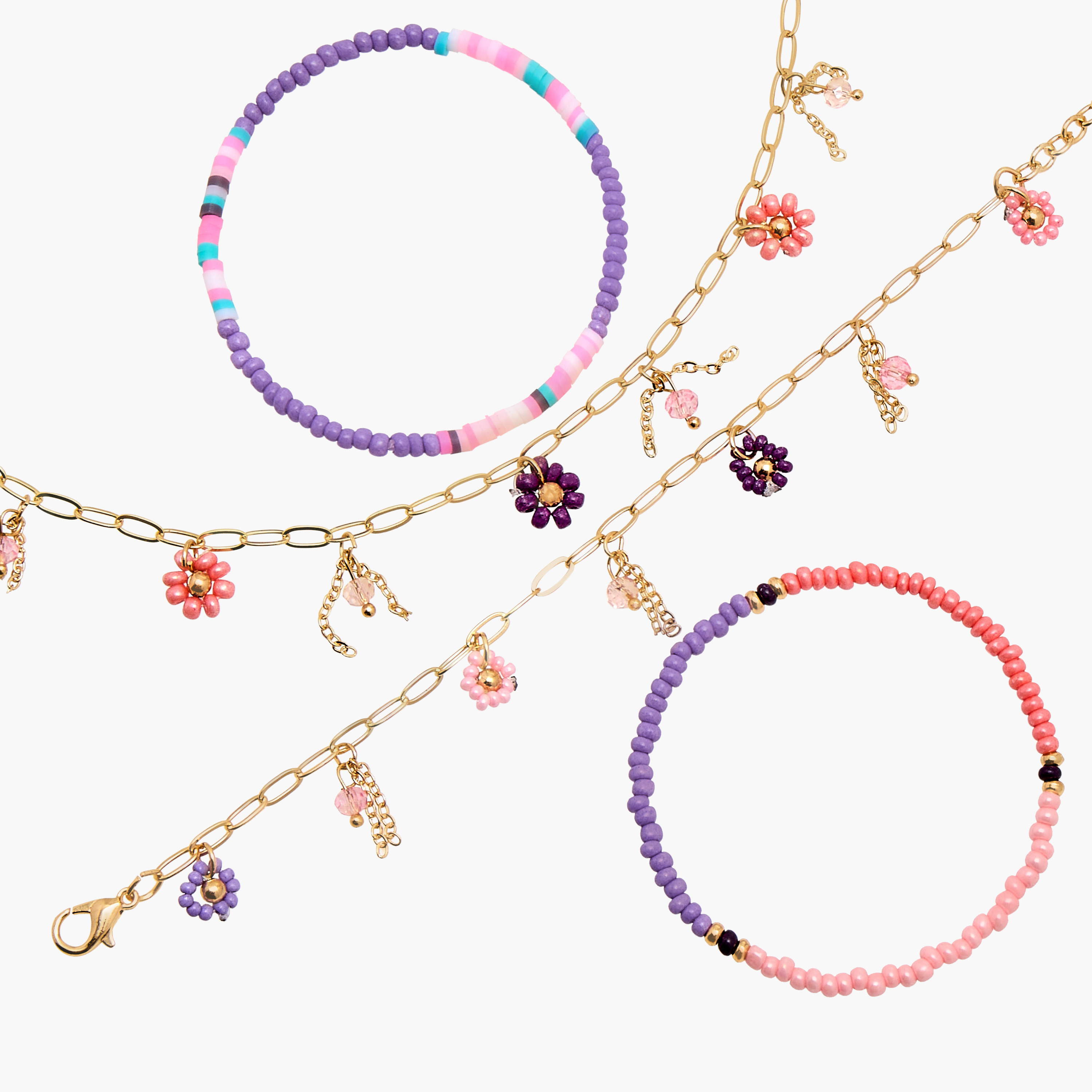 Charmz 4-Piece Assorted Necklace and Bracelet Set-girls-accessories-jewellery-image-6