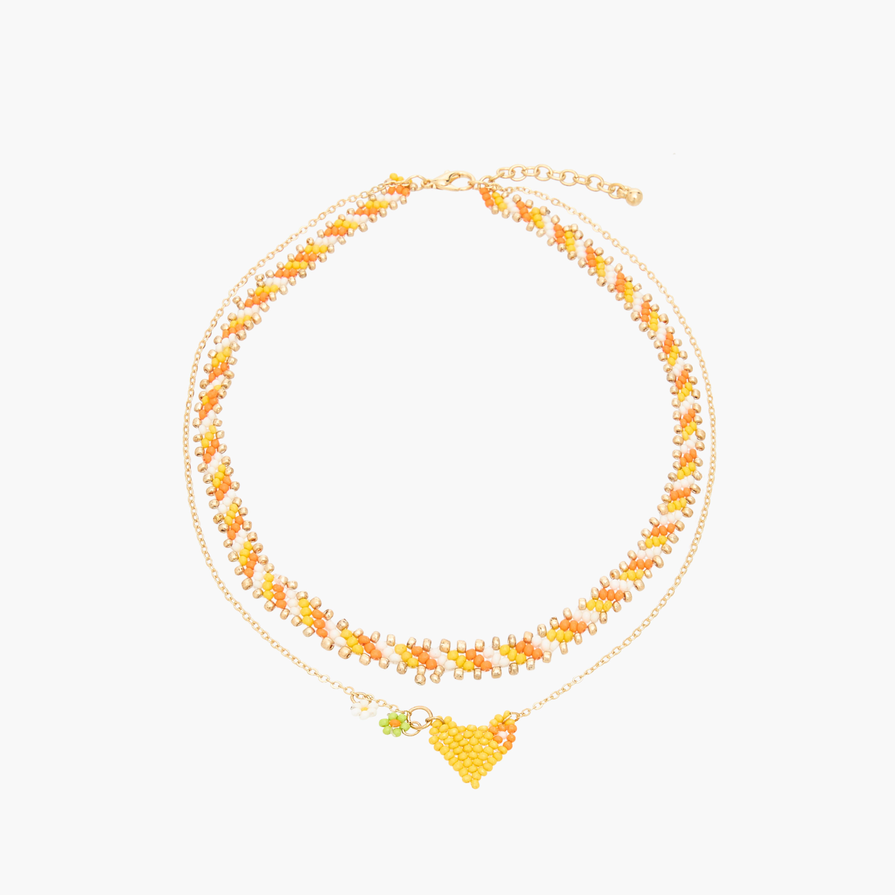 Charmz Beaded Necklace and Bracelet Set-girls-accessories-jewellery-image-2