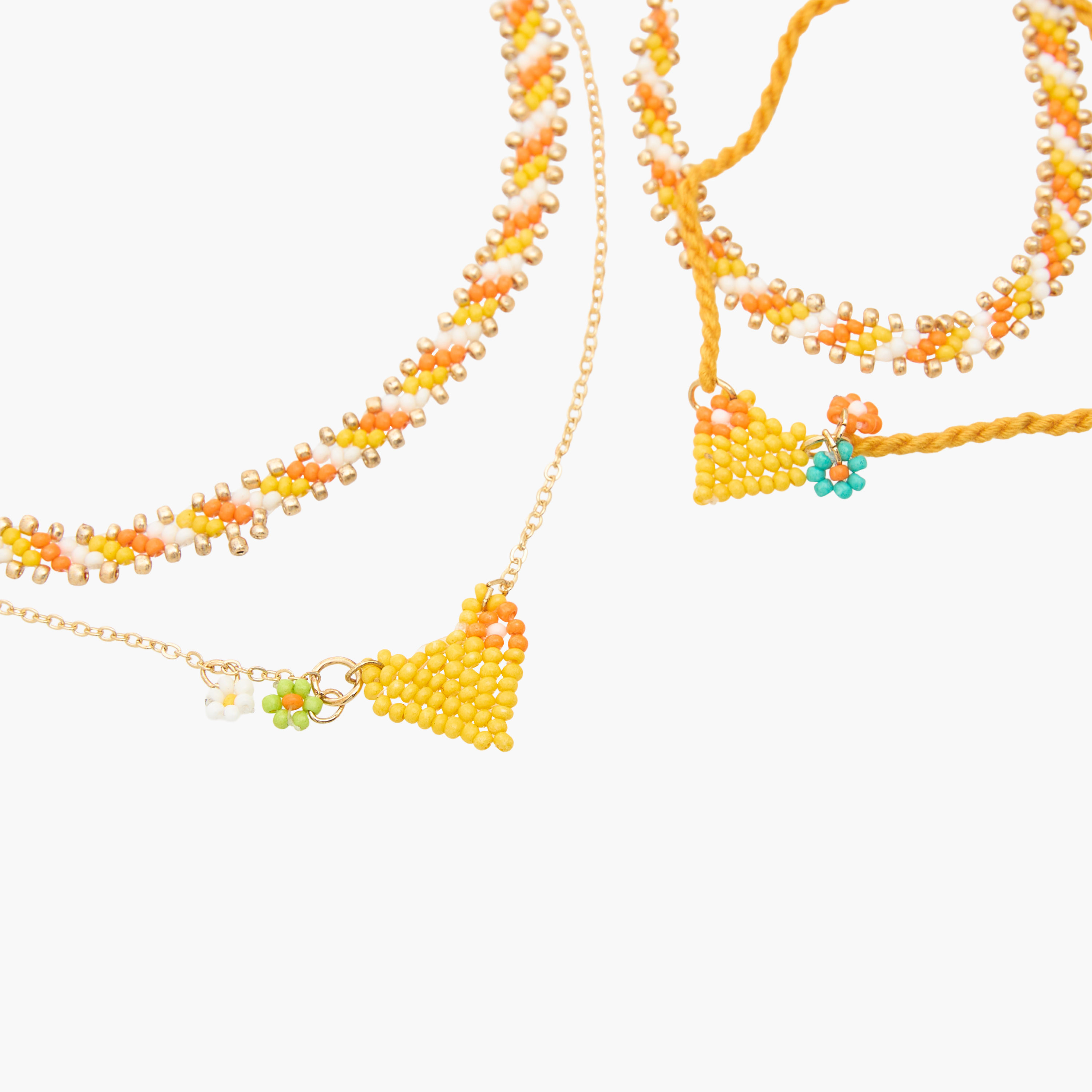 Charmz Beaded Necklace and Bracelet Set-girls-accessories-jewellery-image-6