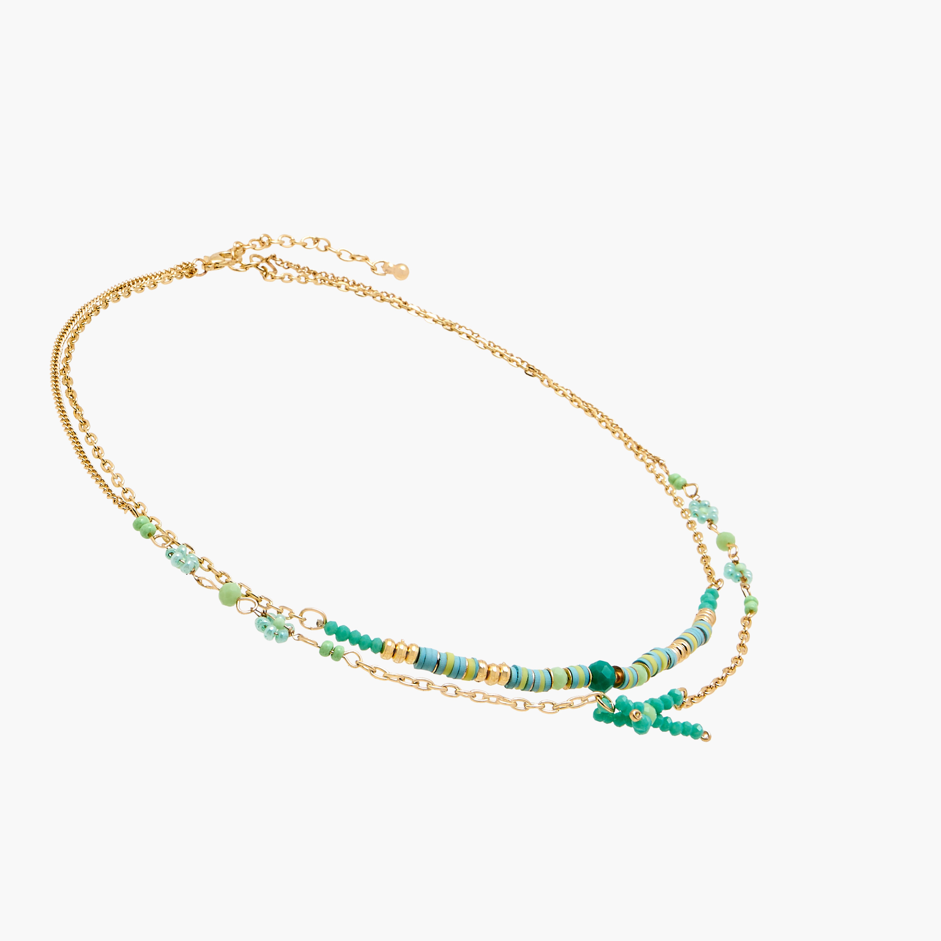 عقد متعدد الطبقات مزين بالخرز بمشبك إغلاق من تشارمز-girls-accessories-jewellery-image-2