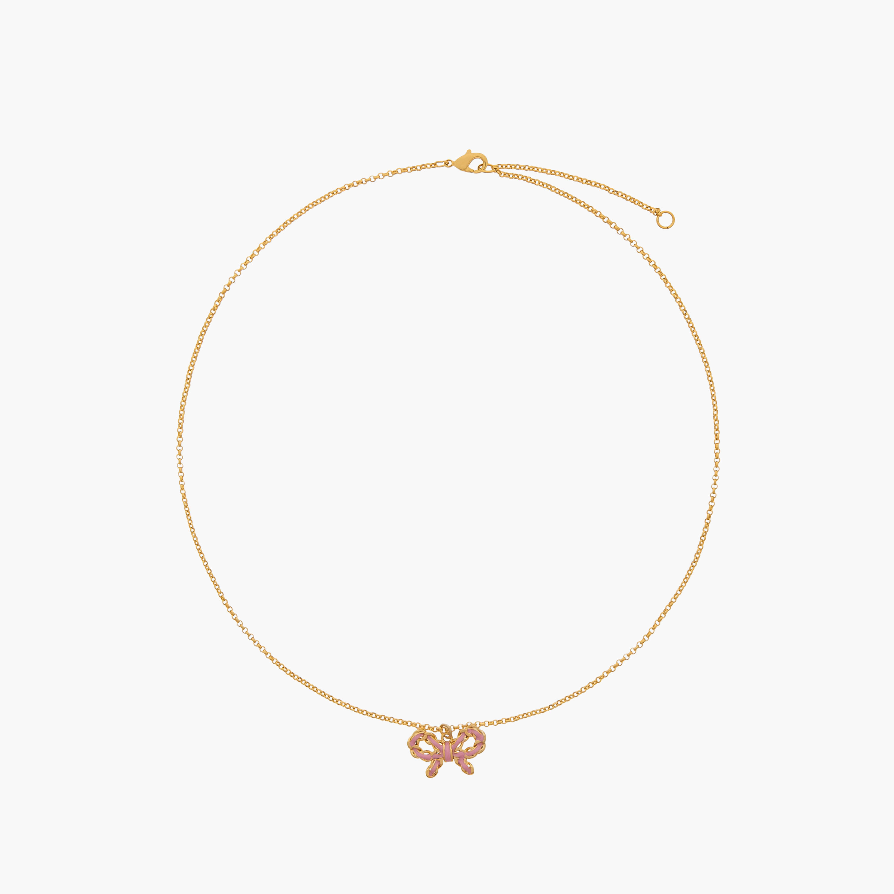 Charmz Bow Pendant Necklace and Earrings Set-girls-accessories-jewellery-image-2