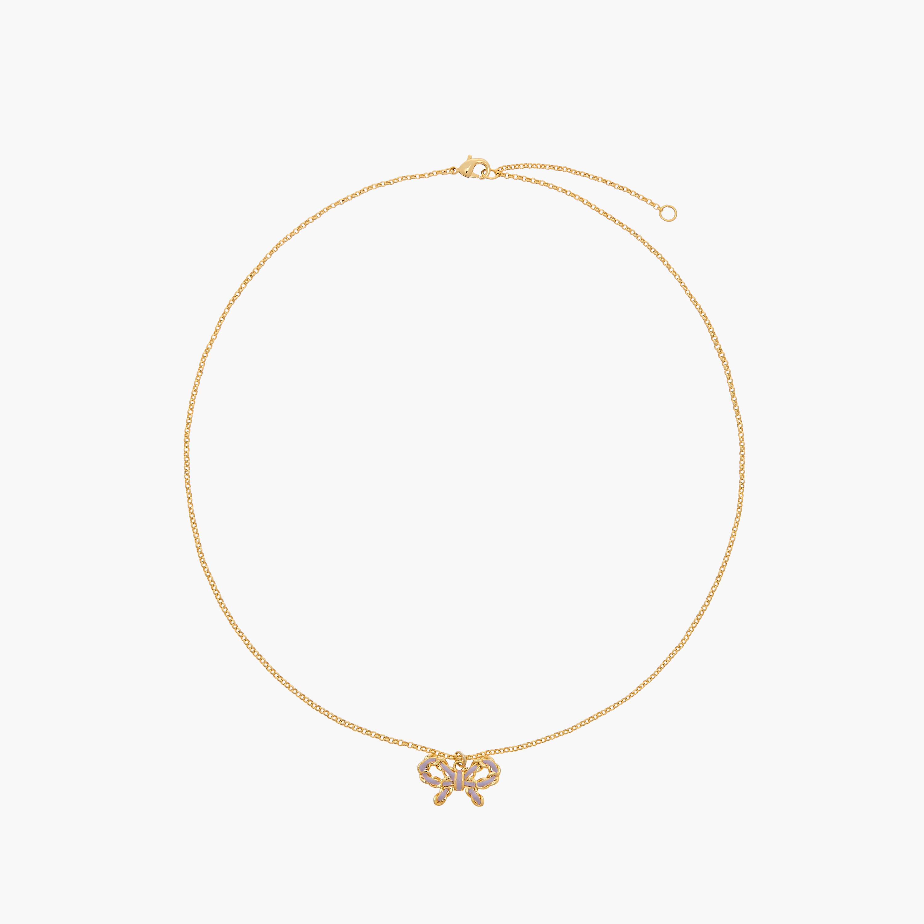 Charmz Bow Pendant Necklace and Earrings Set-girls-accessories-jewellery-image-2