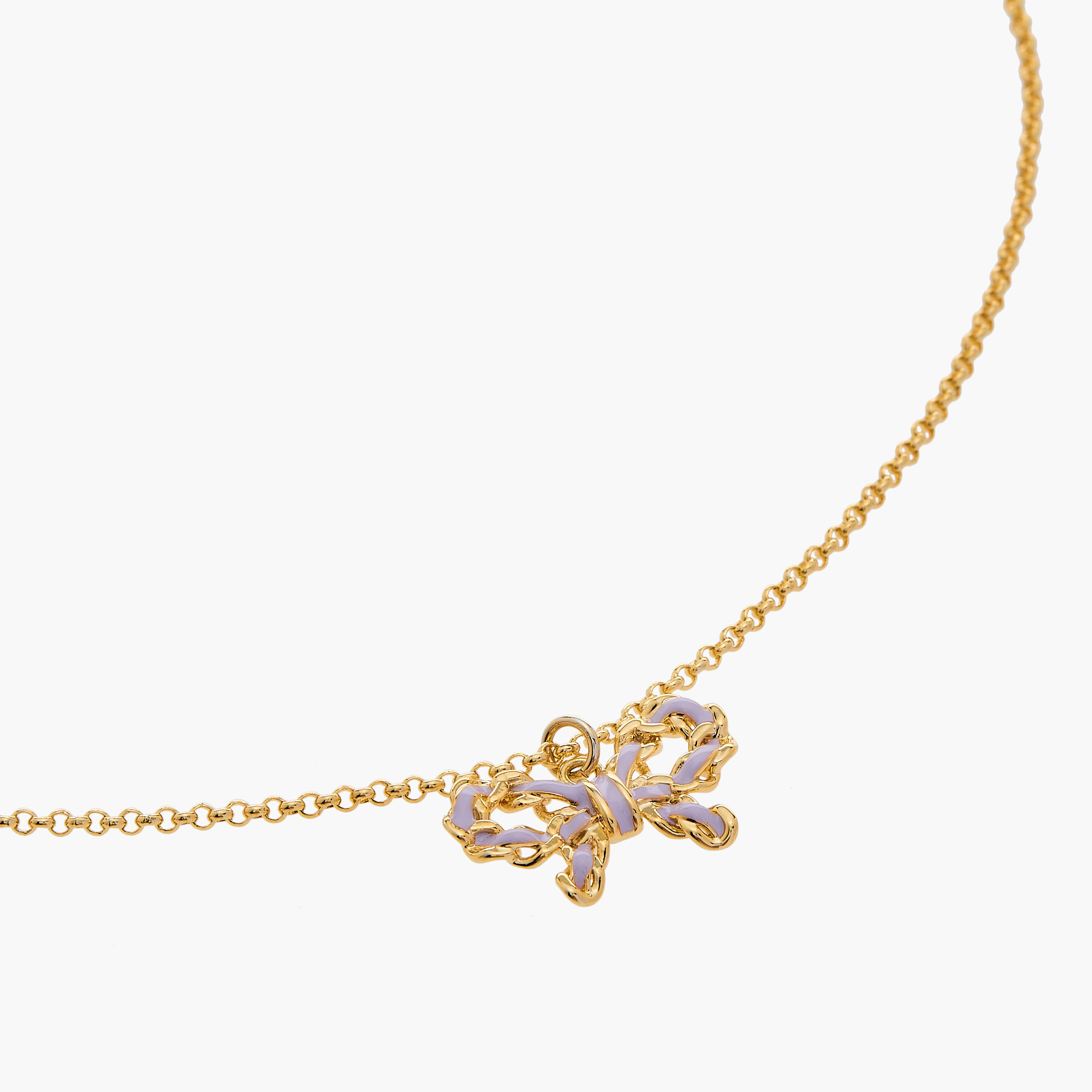 Charmz Bow Pendant Necklace and Earrings Set-girls-accessories-jewellery-image-5