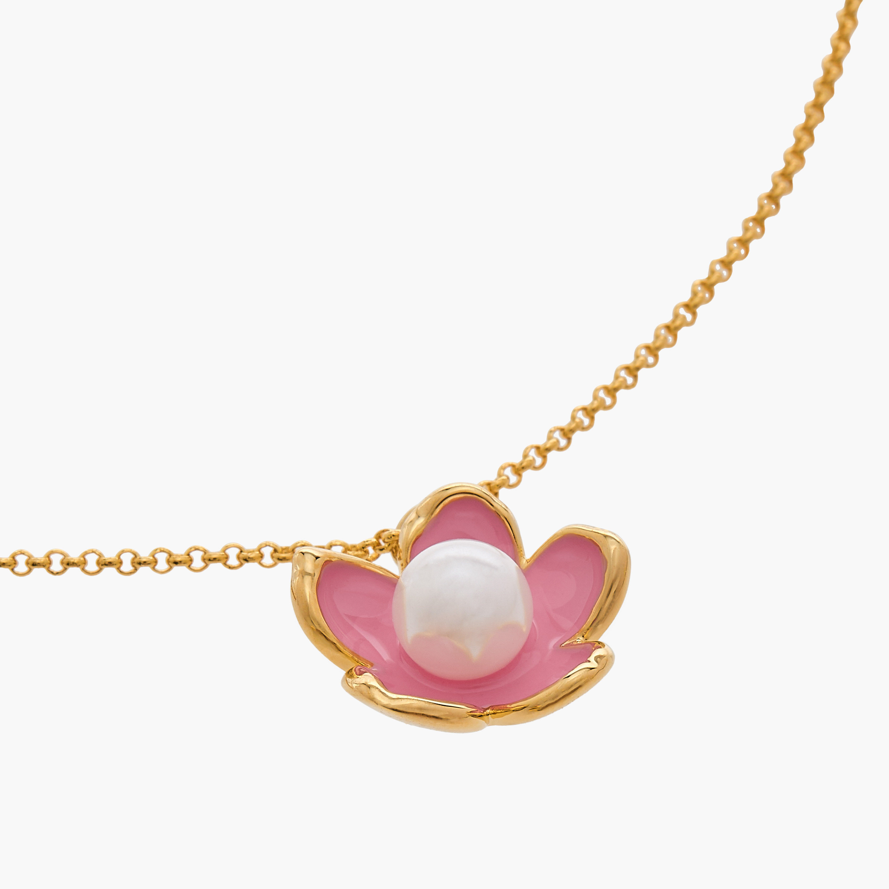 Charmz Flower Pendant Necklace and Earrings Set-girls-accessories-jewellery-image-5