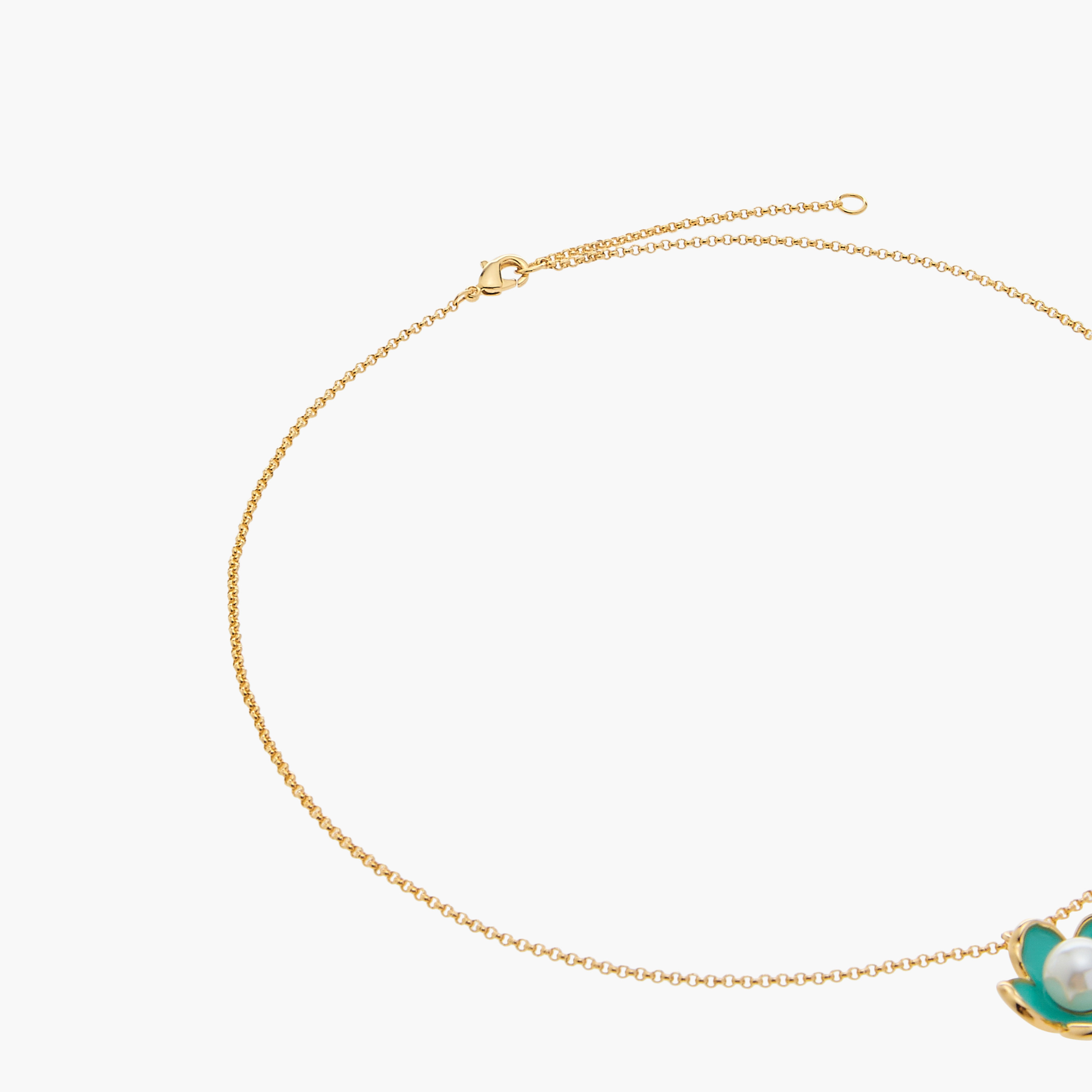 Charmz Flower Pendant Necklace and Earrings Set-girls-accessories-jewellery-image-5