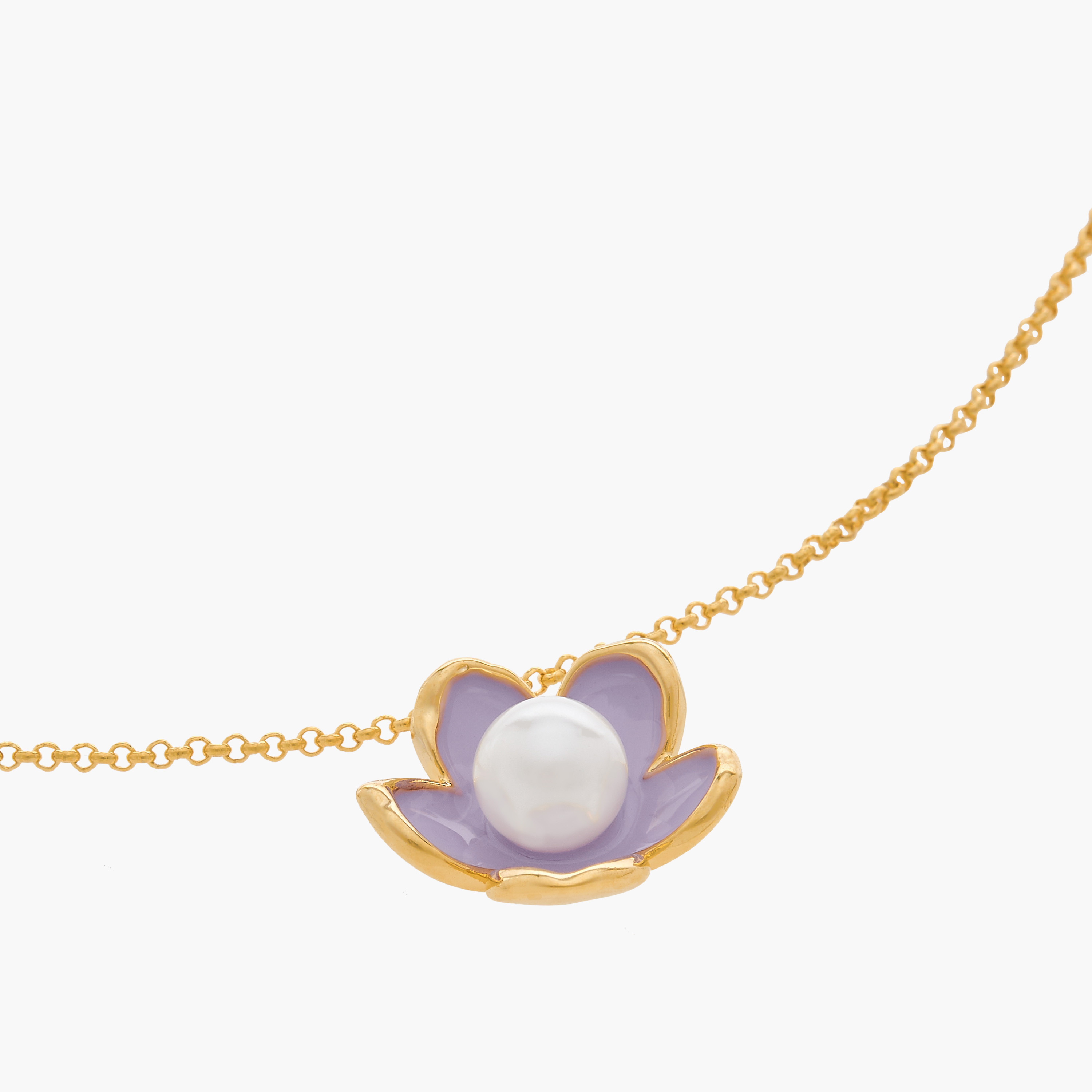 Charmz Flower Pendant Necklace and Earrings Set-girls-accessories-jewellery-image-5