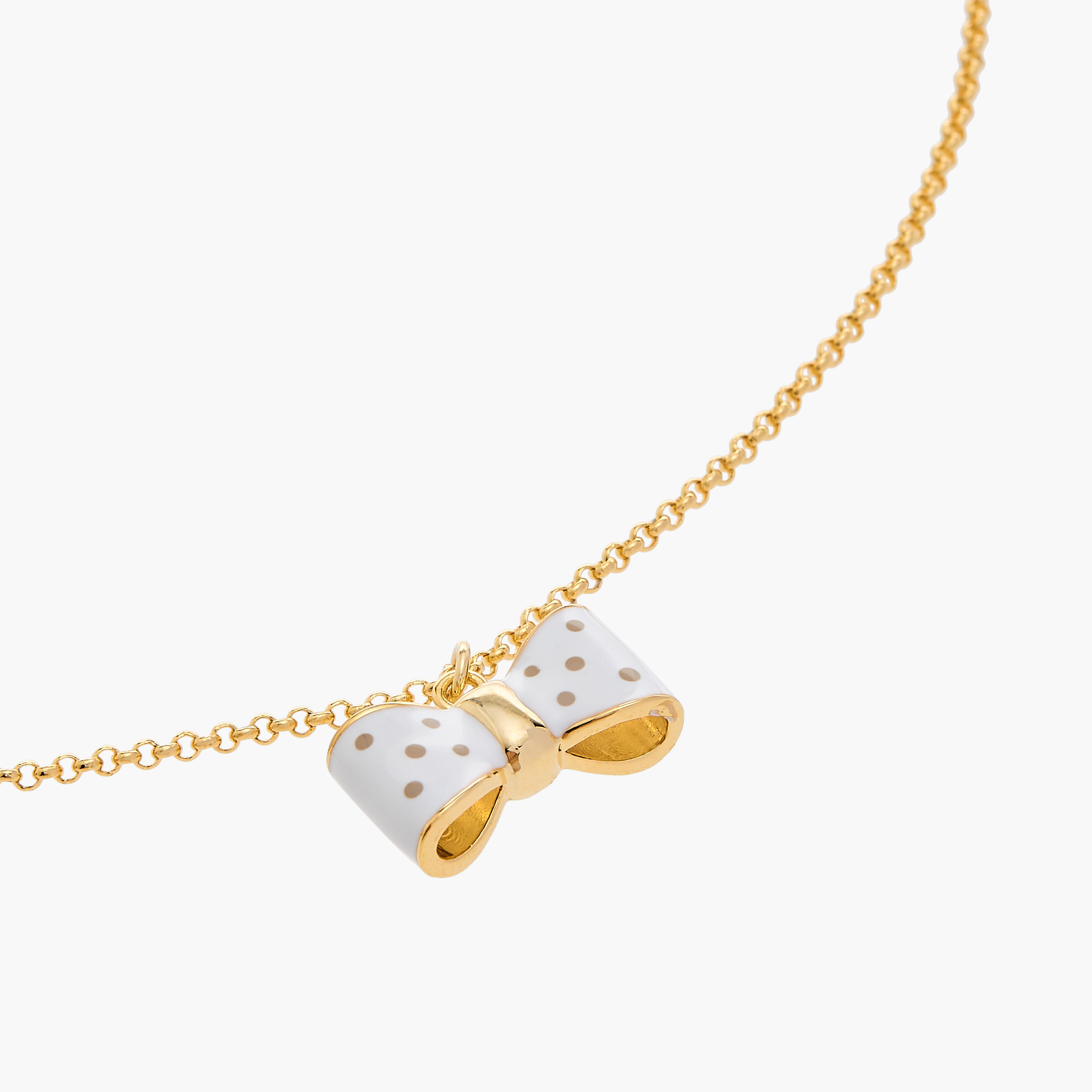 Charmz Bow Accent Necklace with Lobster Clasp Closure-girls-accessories-jewellery-image-4
