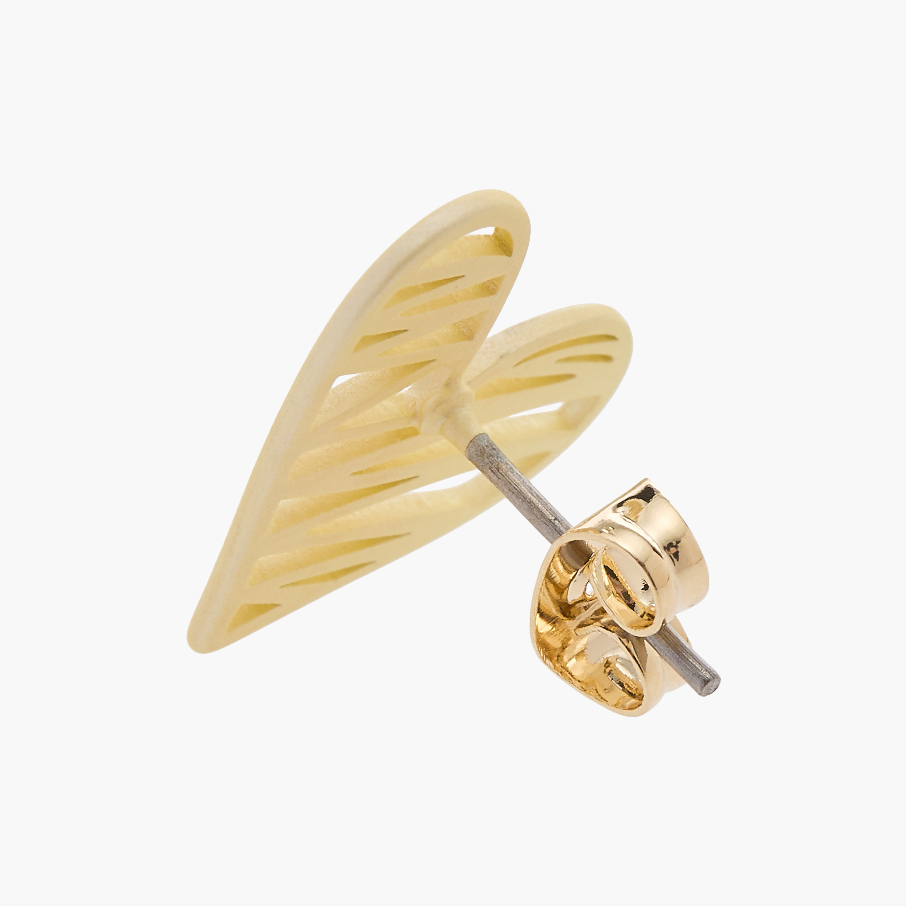 Charmz Heart Pattern Stud Earrings with Pushback Closure-girls-accessories-jewellery-image-4