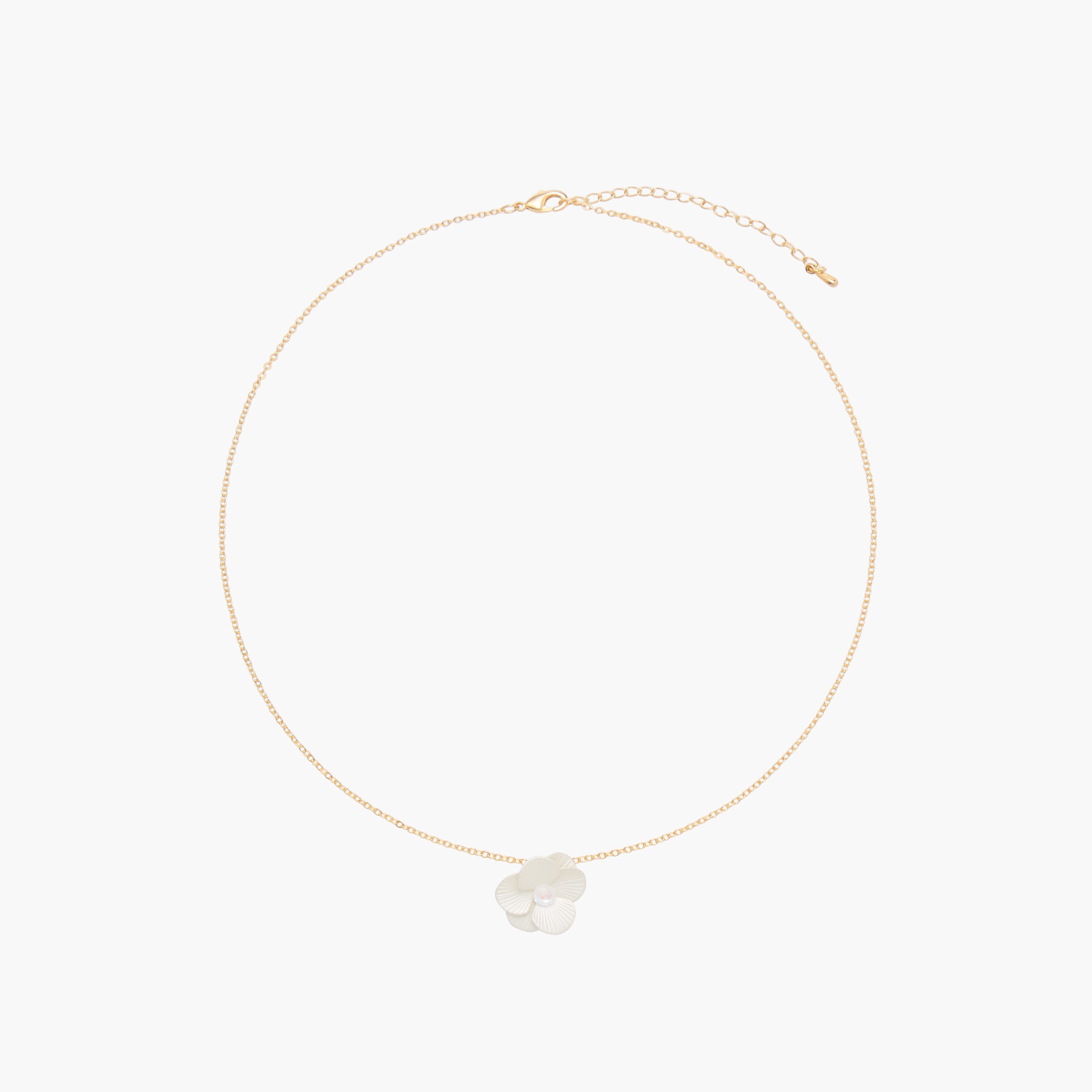 Charmz Flower Pendant Necklace and Earrings Set-girls-accessories-jewellery-image-2