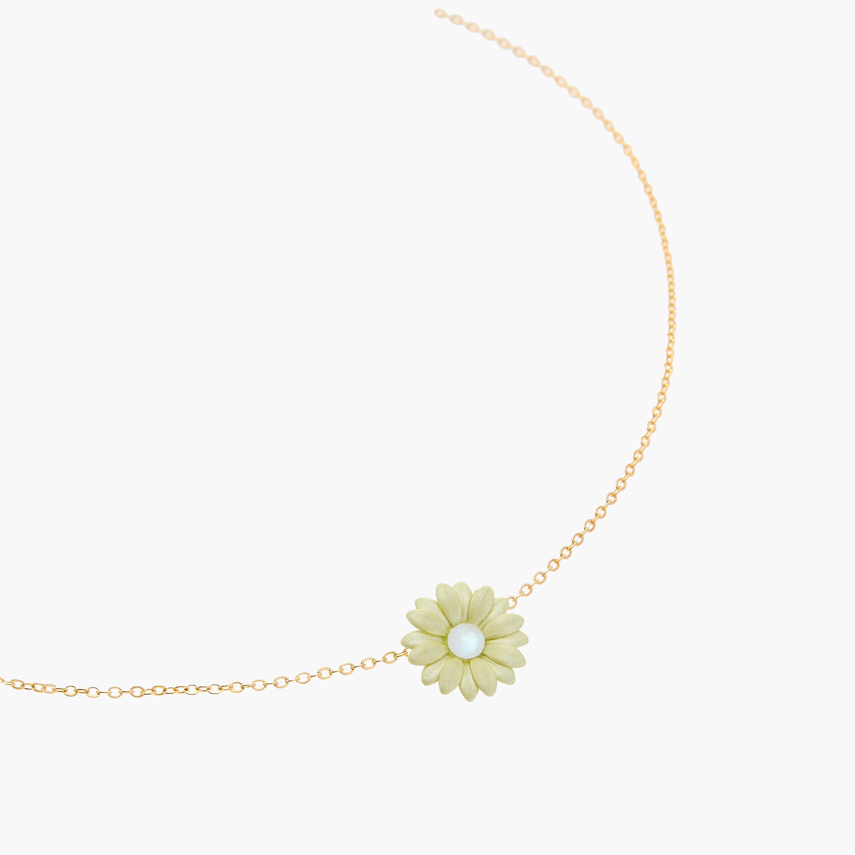 Charmz Flower Pendant Necklace with Lobster Clasp Closure-girls-accessories-jewellery-image-2