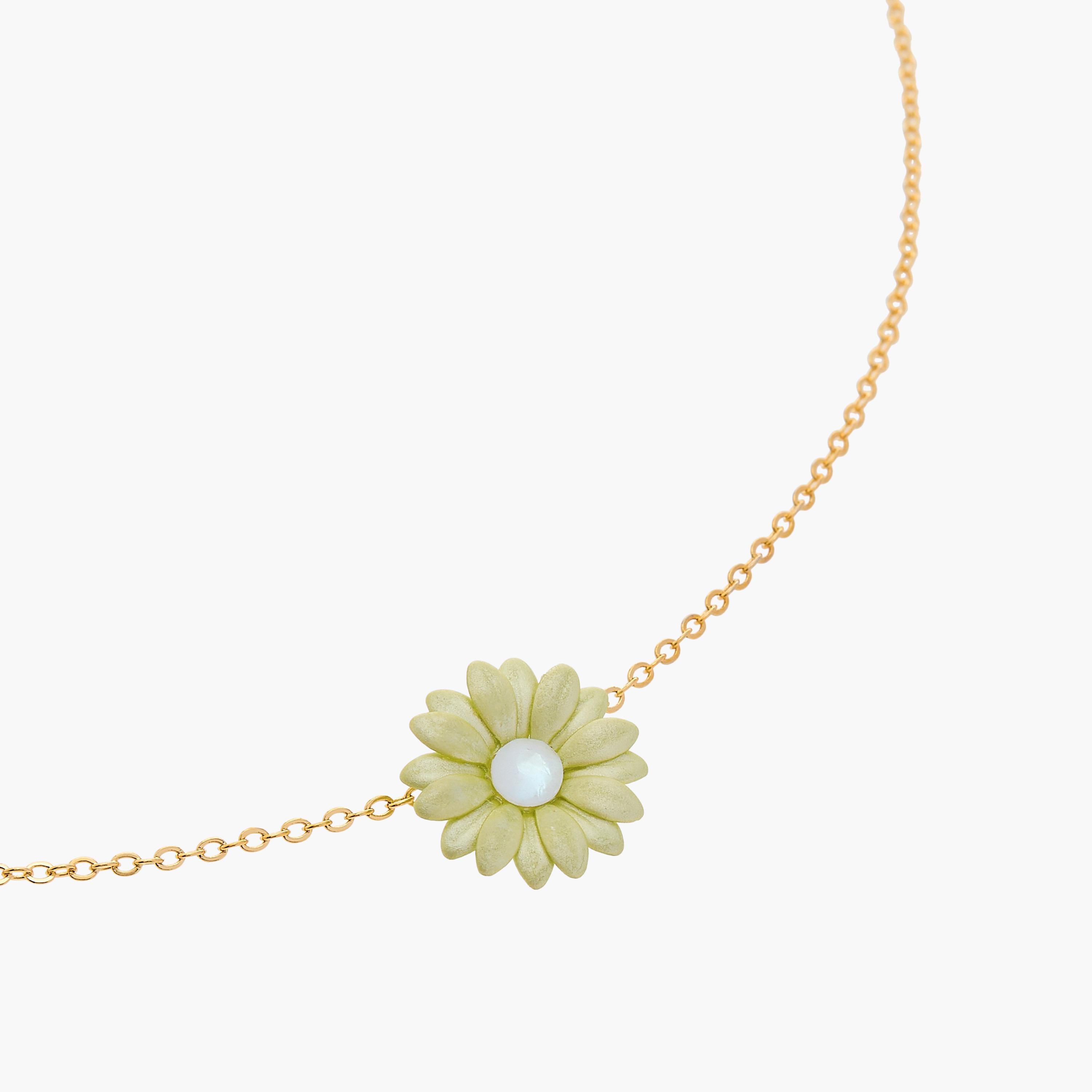 Charmz Flower Pendant Necklace with Lobster Clasp Closure-girls-accessories-jewellery-image-4