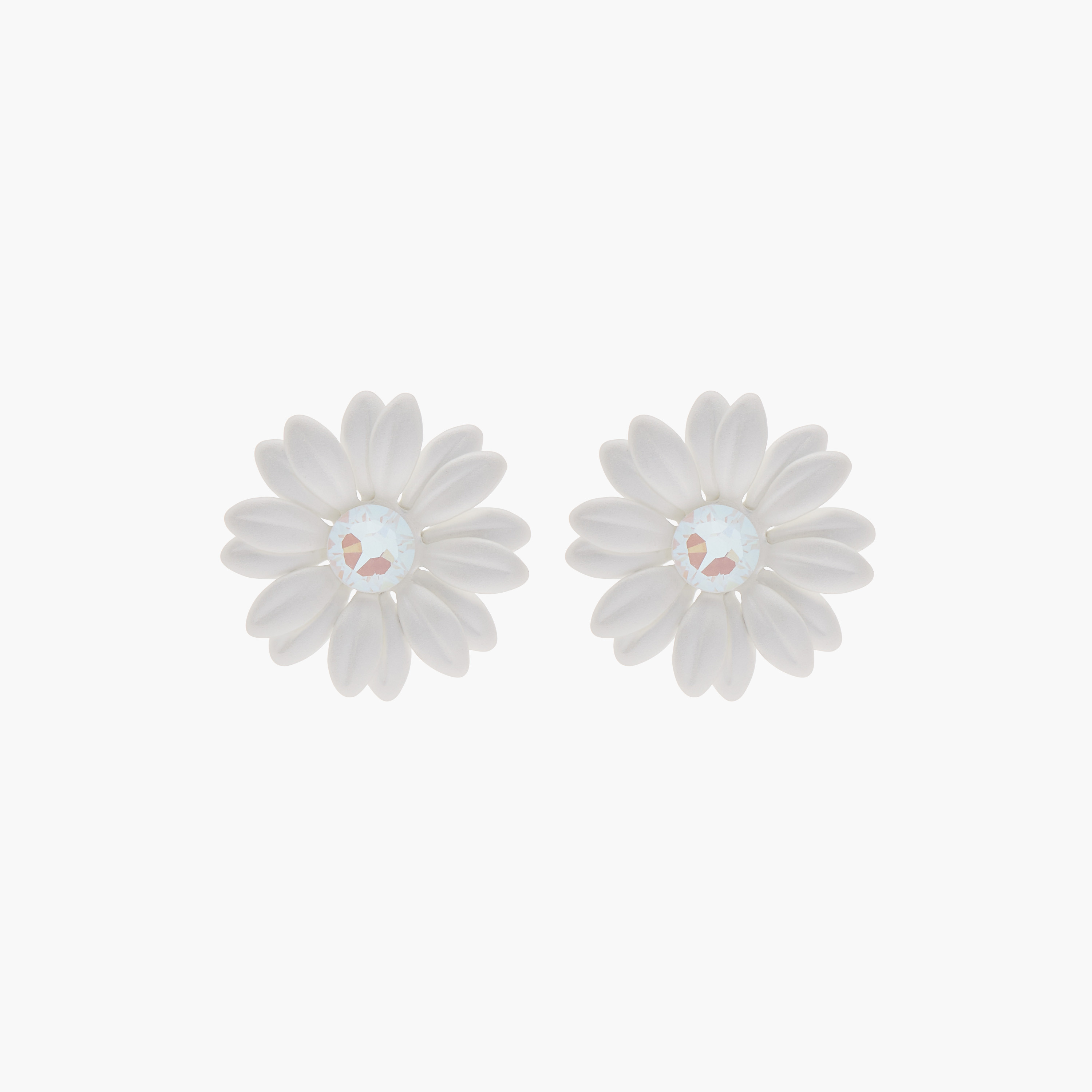 حلق بزينة زهور وإغلاق خلفي بالدفع من تشارمز-girls-accessories-jewellery-image-1