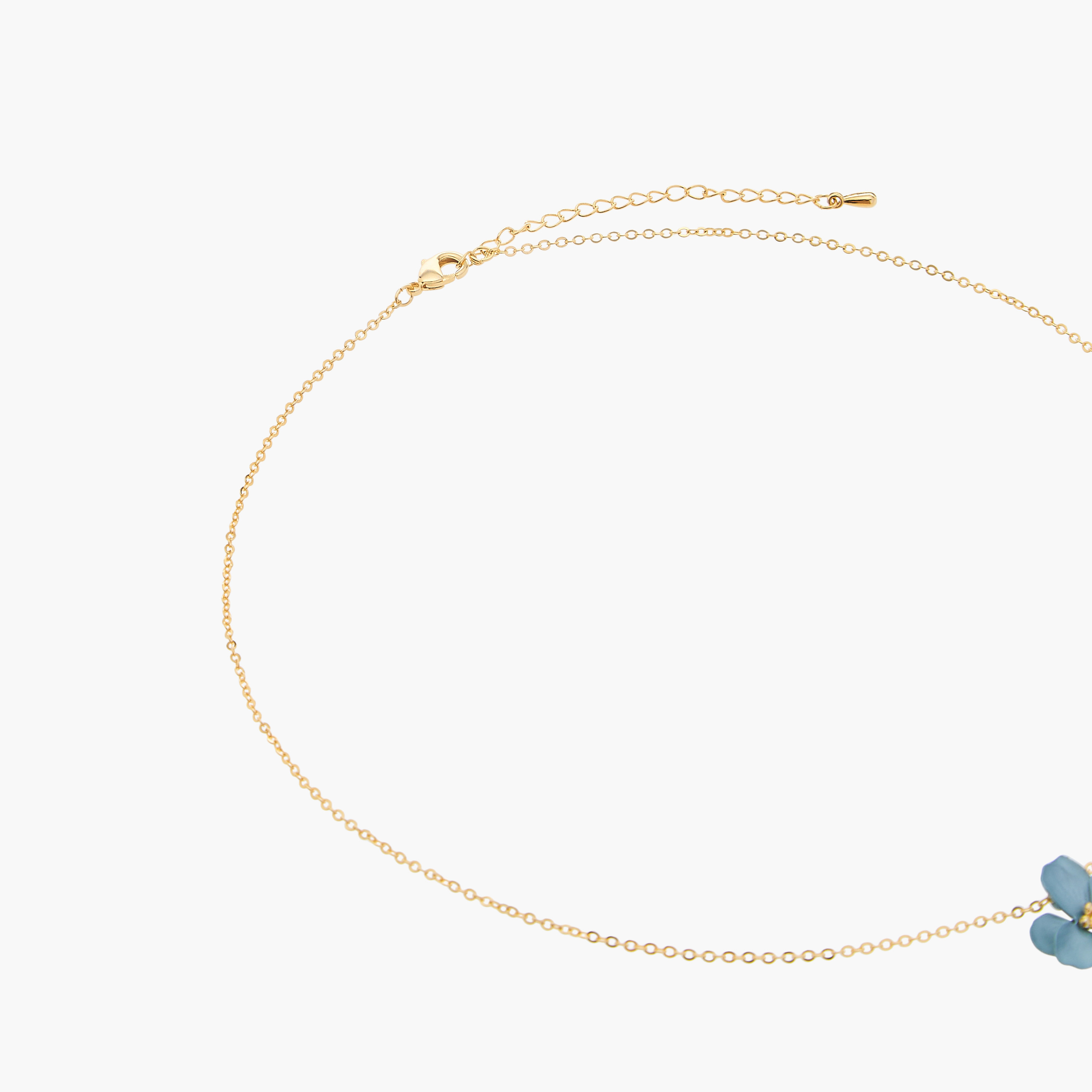 Charmz Flower Pendant Necklace and Earrings Set-girls-accessories-jewellery-image-7