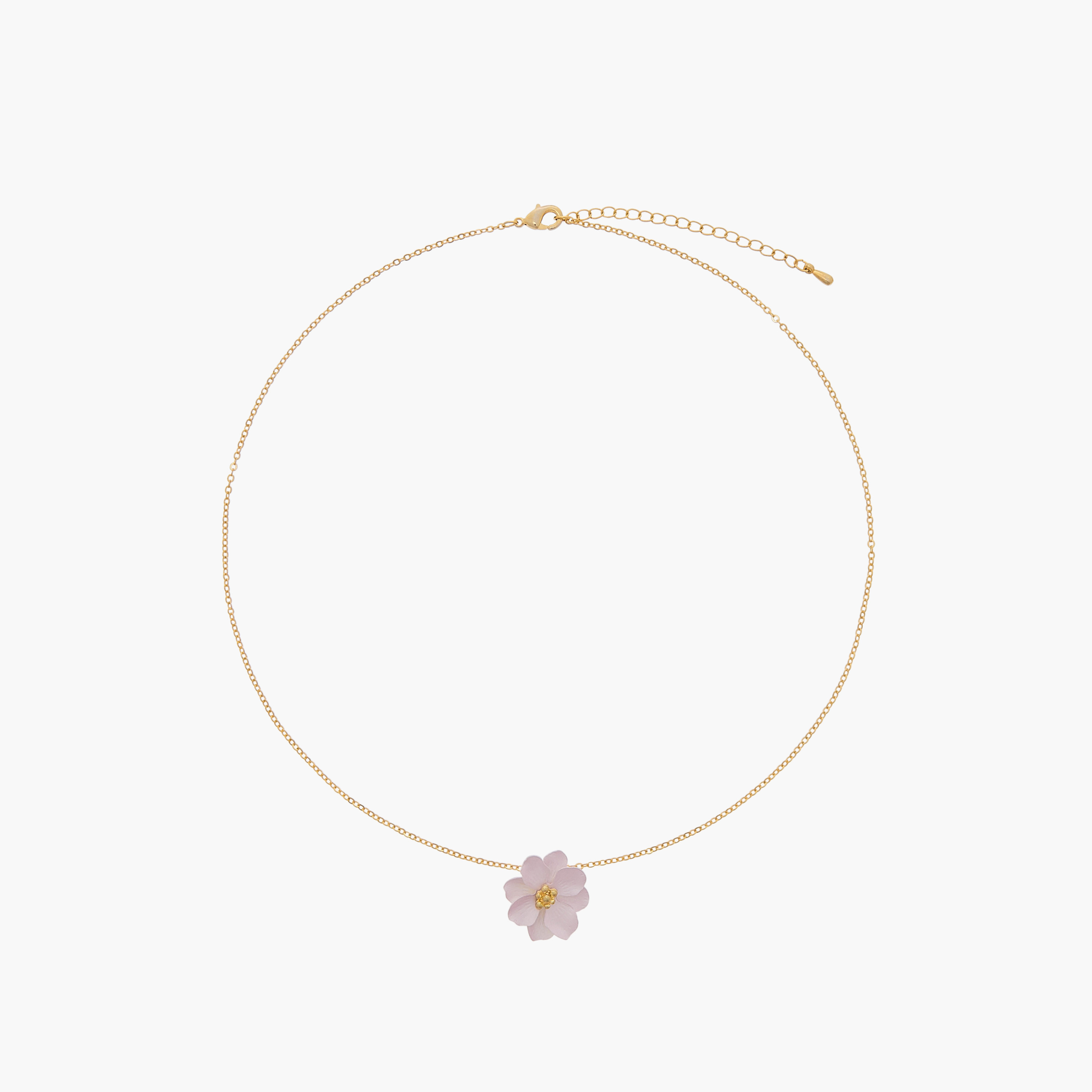 Charmz Flower Pendant Necklace and Earrings Set-girls-accessories-jewellery-image-2