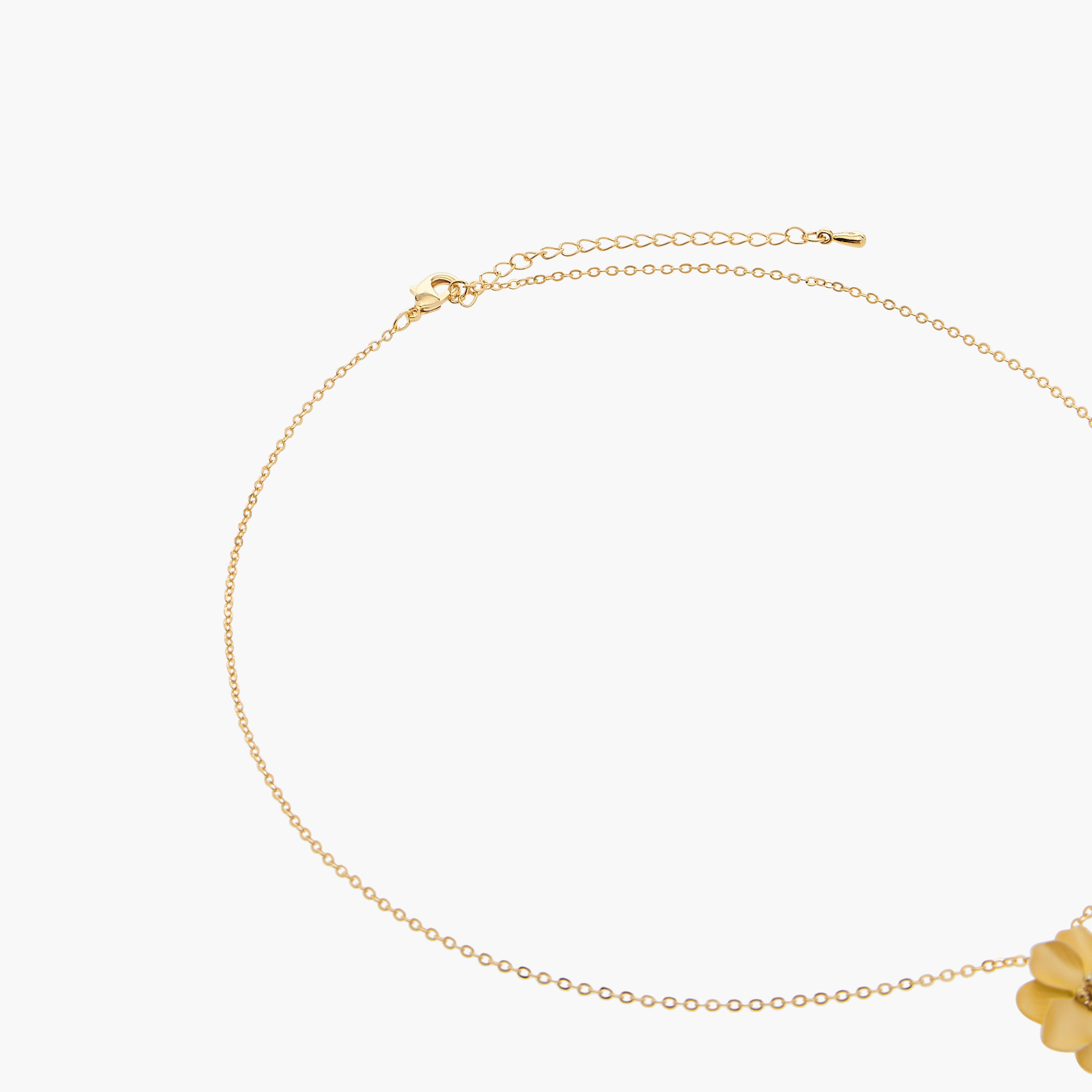 طقم حلق وعقد بدلاية زهرية من تشارمز-girls-accessories-jewellery-image-6