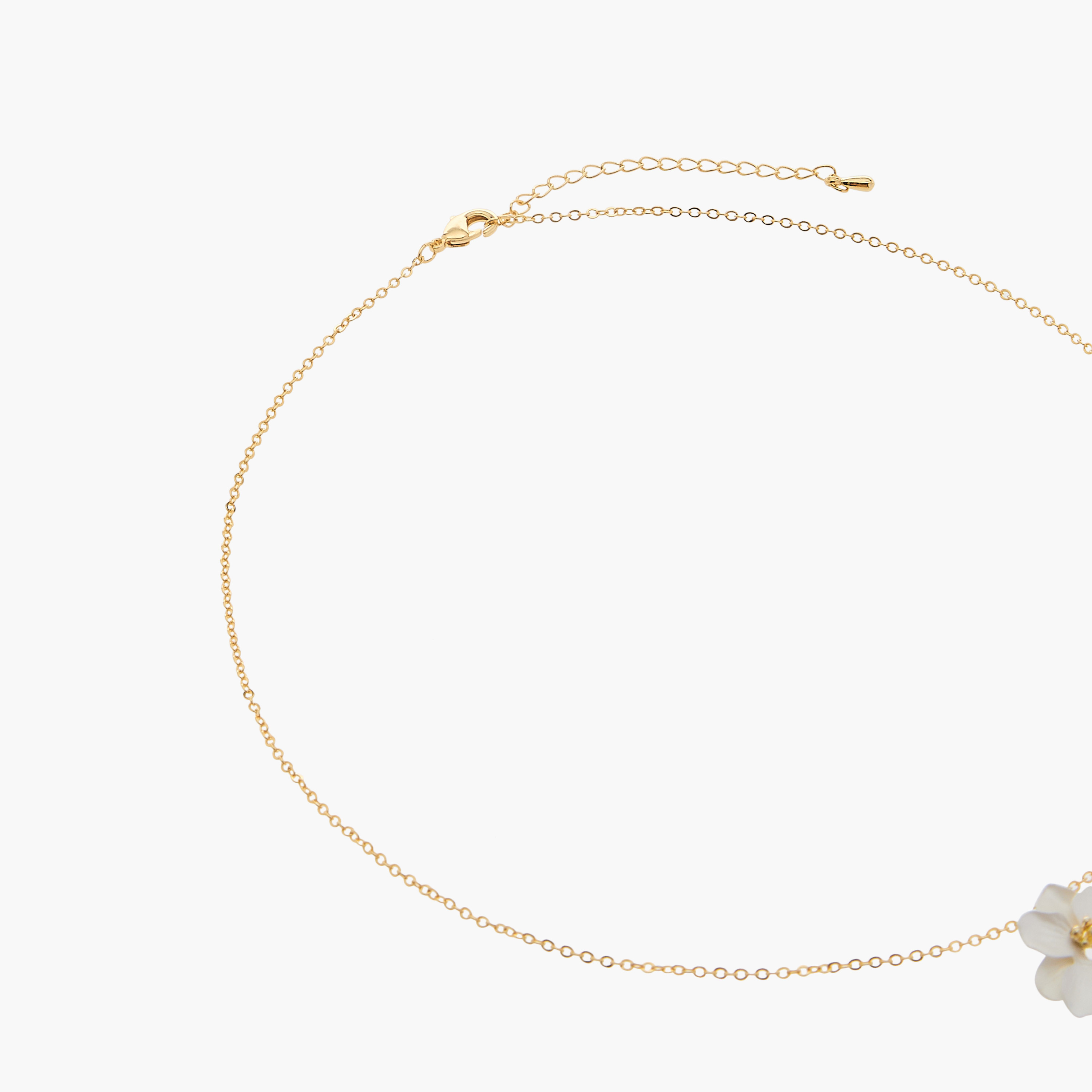 طقم حلق وعقد بدلاية زهرية من تشارمز-girls-accessories-jewellery-image-4