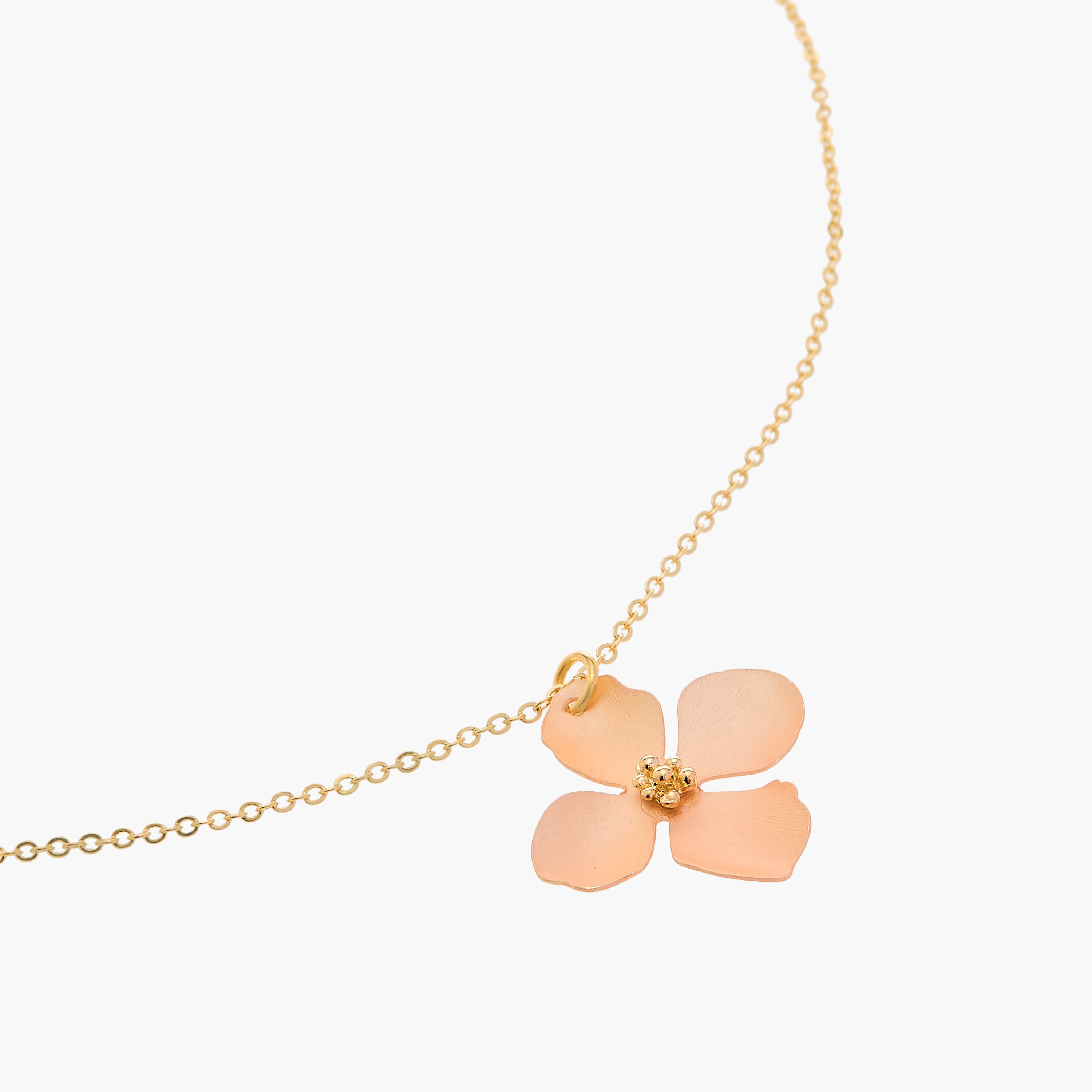Charmz Floral Pendant Chain Necklace with Lobster Clasp Closure-girls-accessories-jewellery-image-4