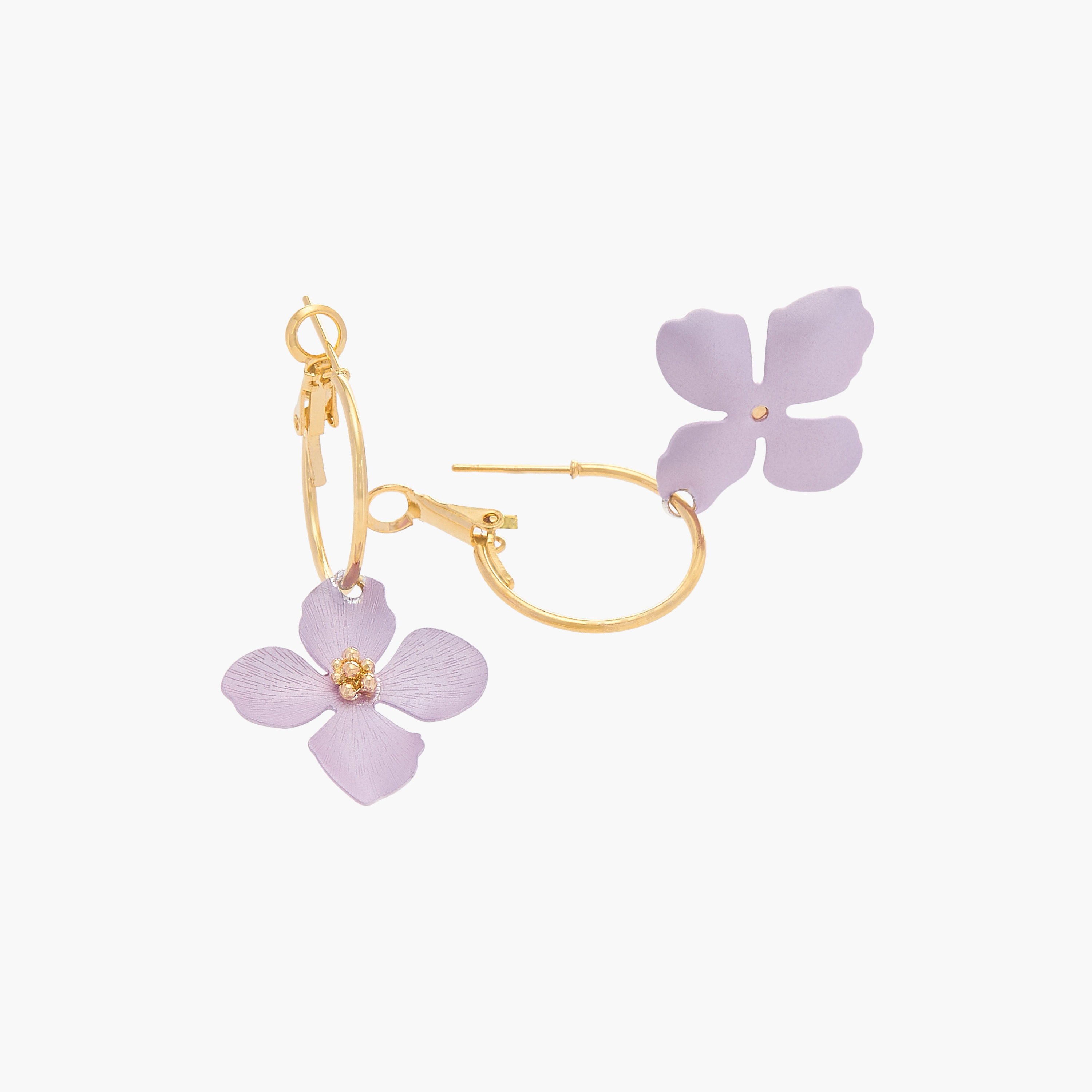 حلق طارة بتزيينات زهرية من تشارمز-girls-accessories-jewellery-image-3
